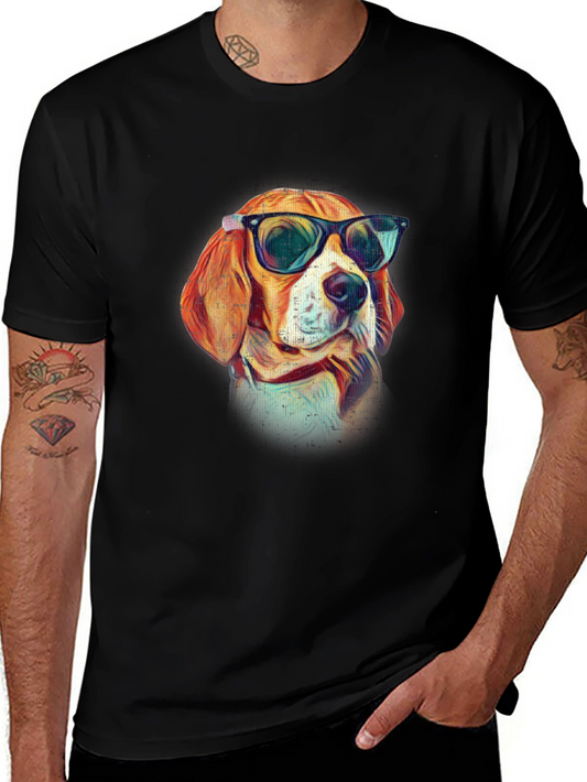 Beagle Sunglasses T-Shirt – Cool Dog Lover Graphic Tee