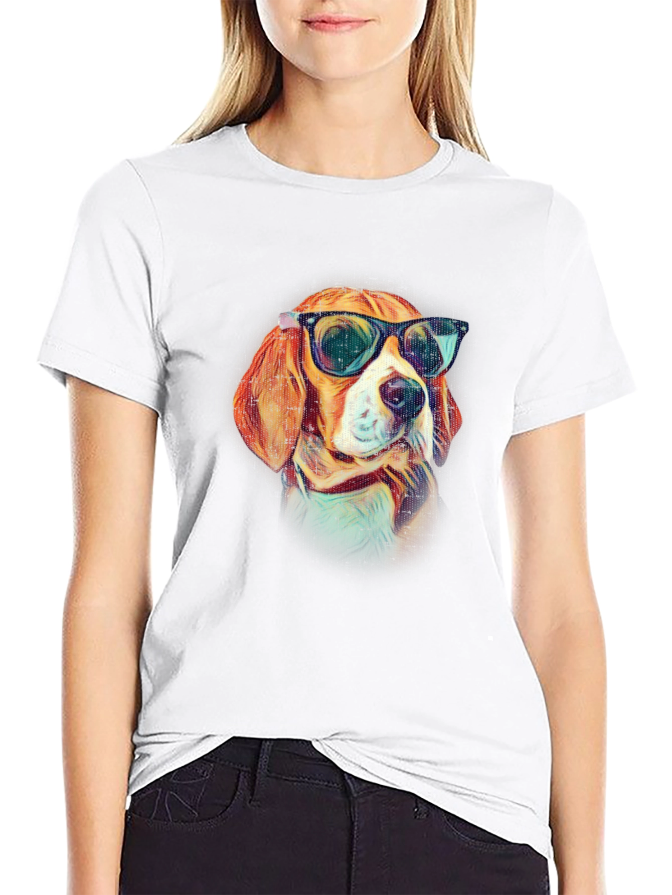 Beagle Sunglasses T-Shirt – Cool Dog Lover Graphic Tee