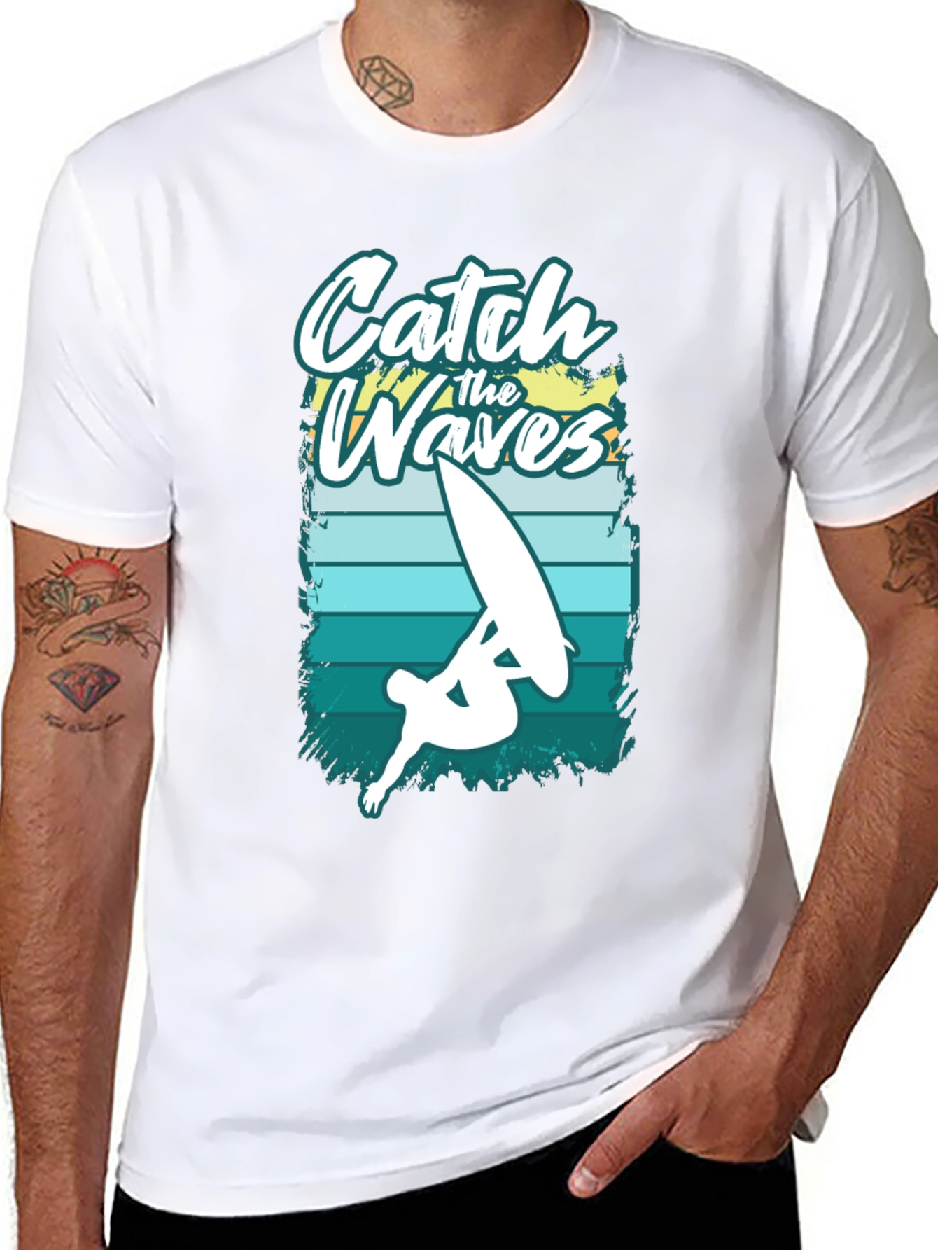 Catch the Waves Surf T-Shirt