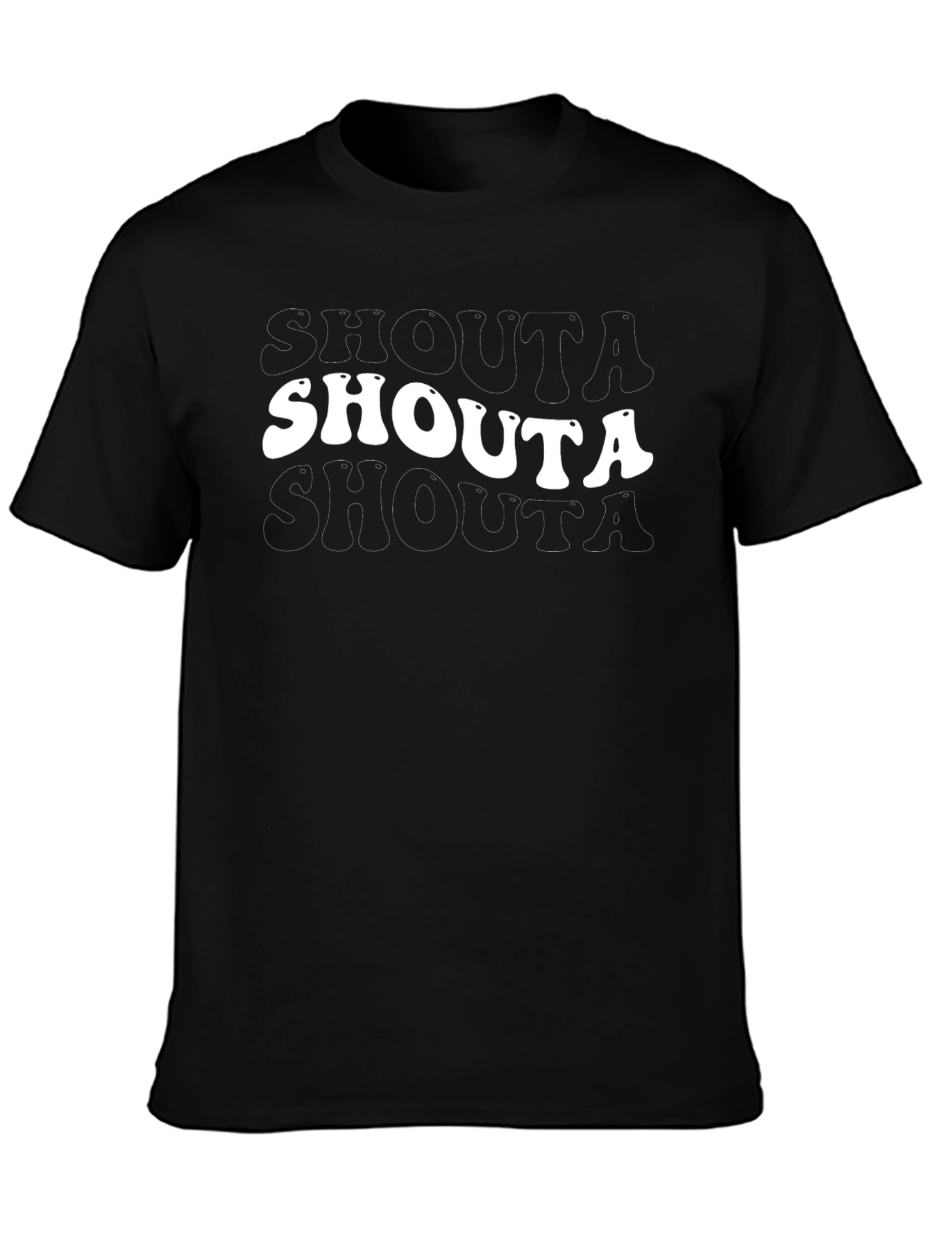 Shouta Graphic Tee - Bold Retro Style
