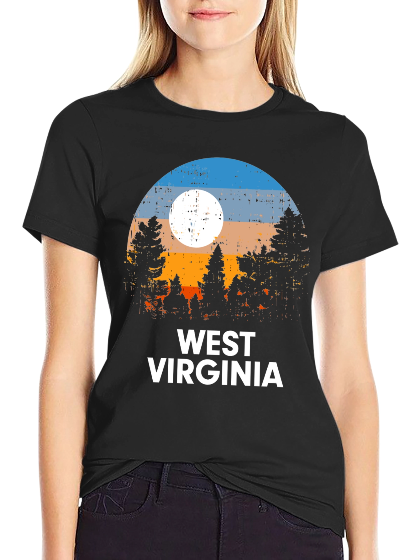 West Virginia Graphic Tee - Nature Scene