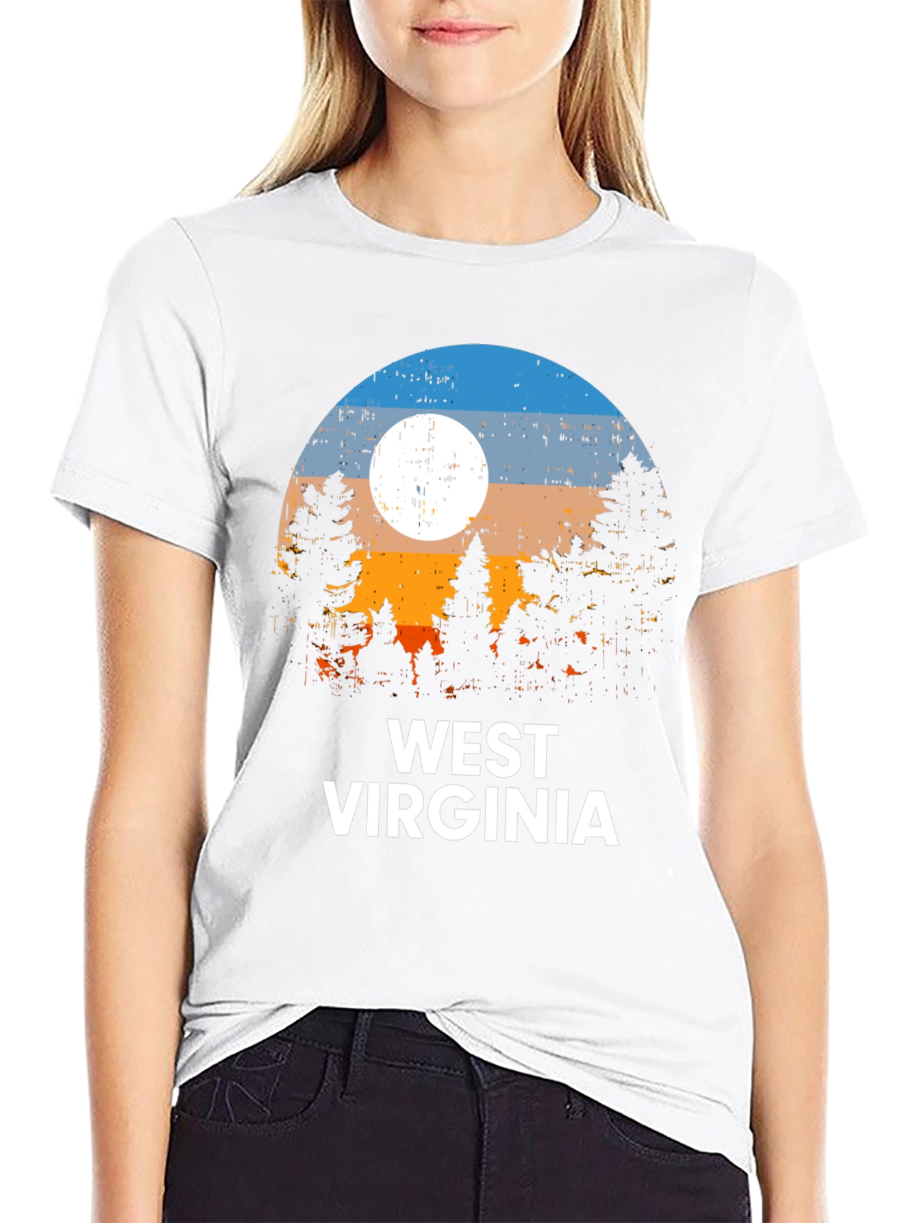 West Virginia Graphic Tee - Nature Scene