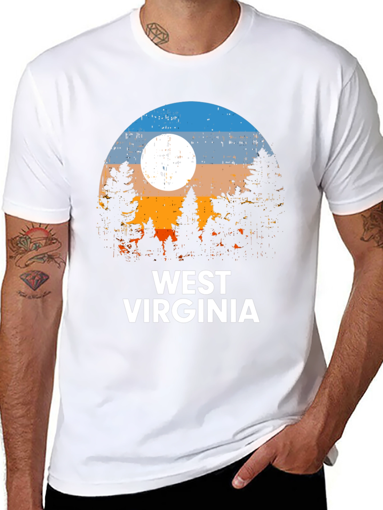 West Virginia Graphic Tee - Nature Scene