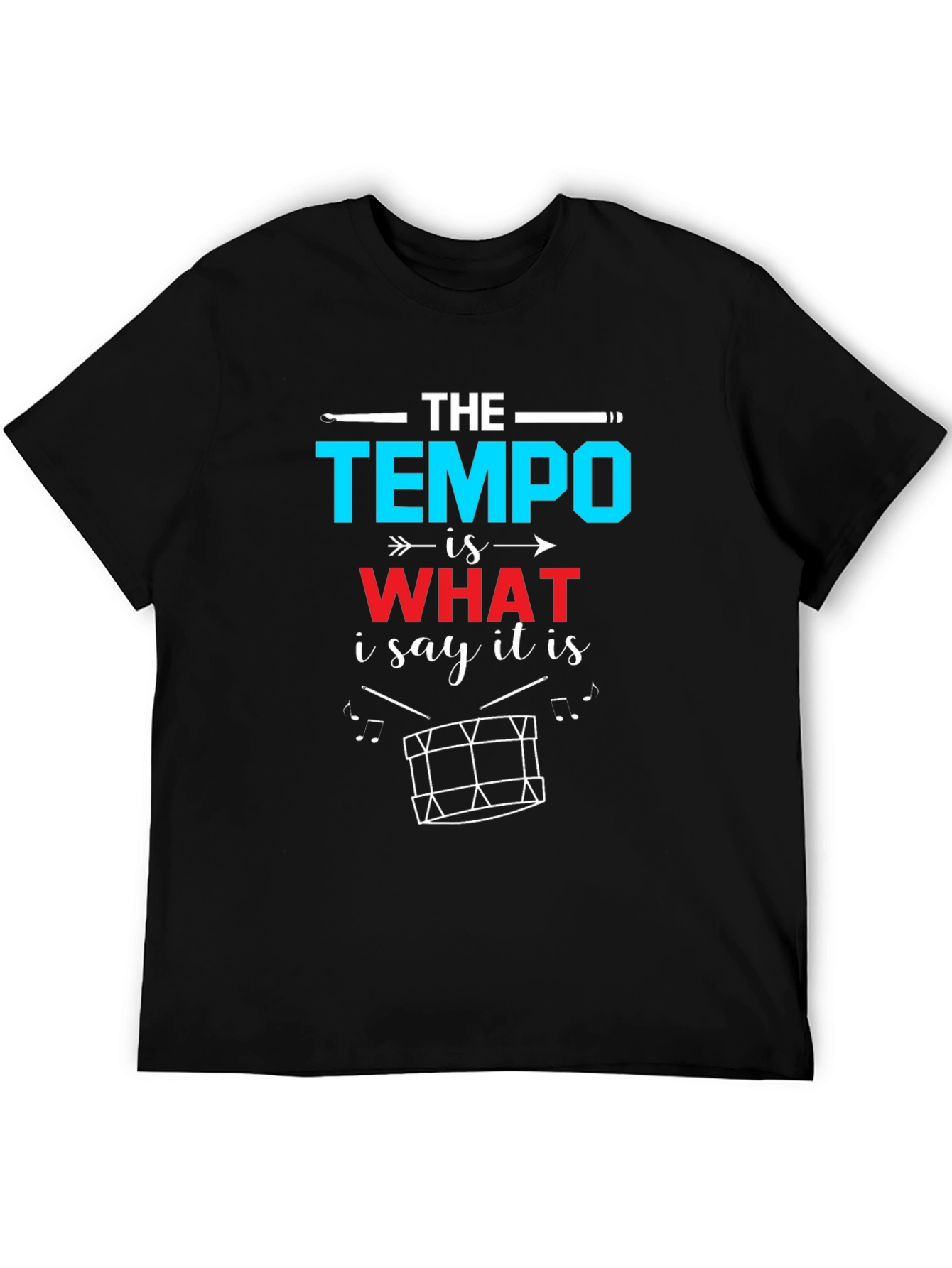 Tempo Drummer Graphic Tee
