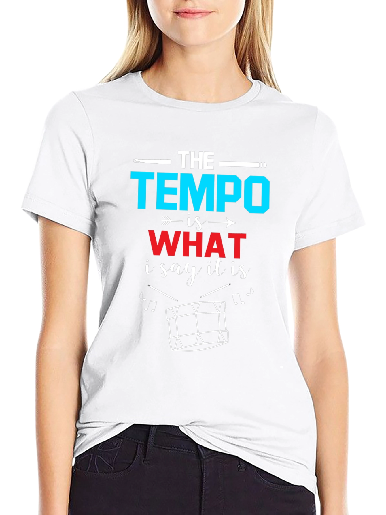 Tempo Drummer Graphic Tee