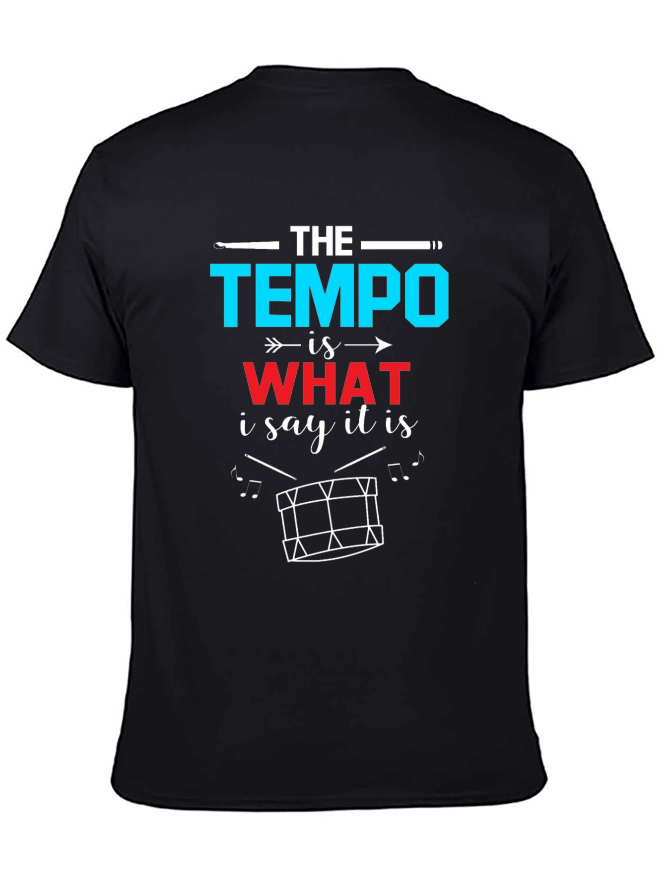 Tempo Drummer Graphic Tee