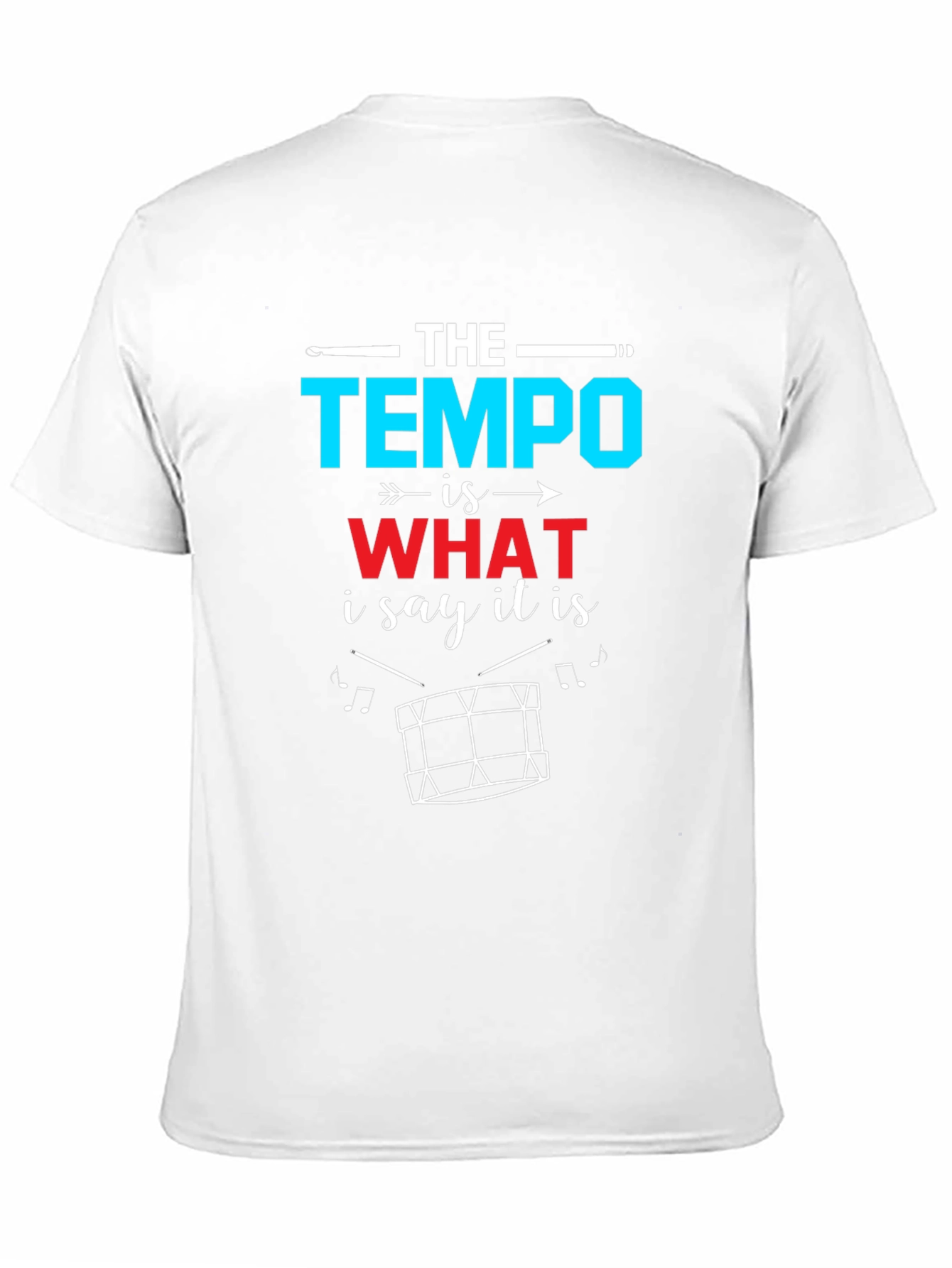 Tempo Drummer Graphic Tee