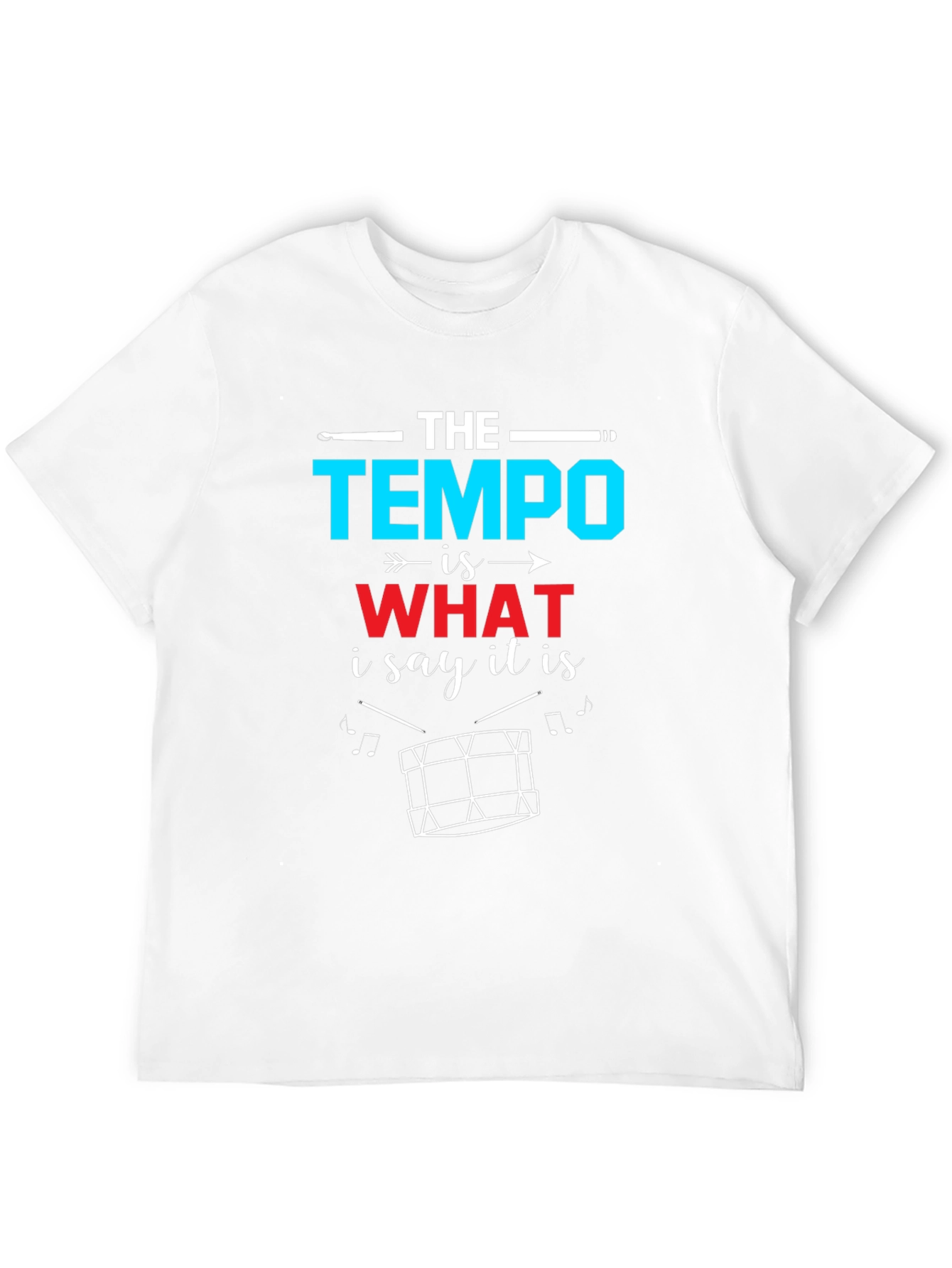 Tempo Drummer Graphic Tee
