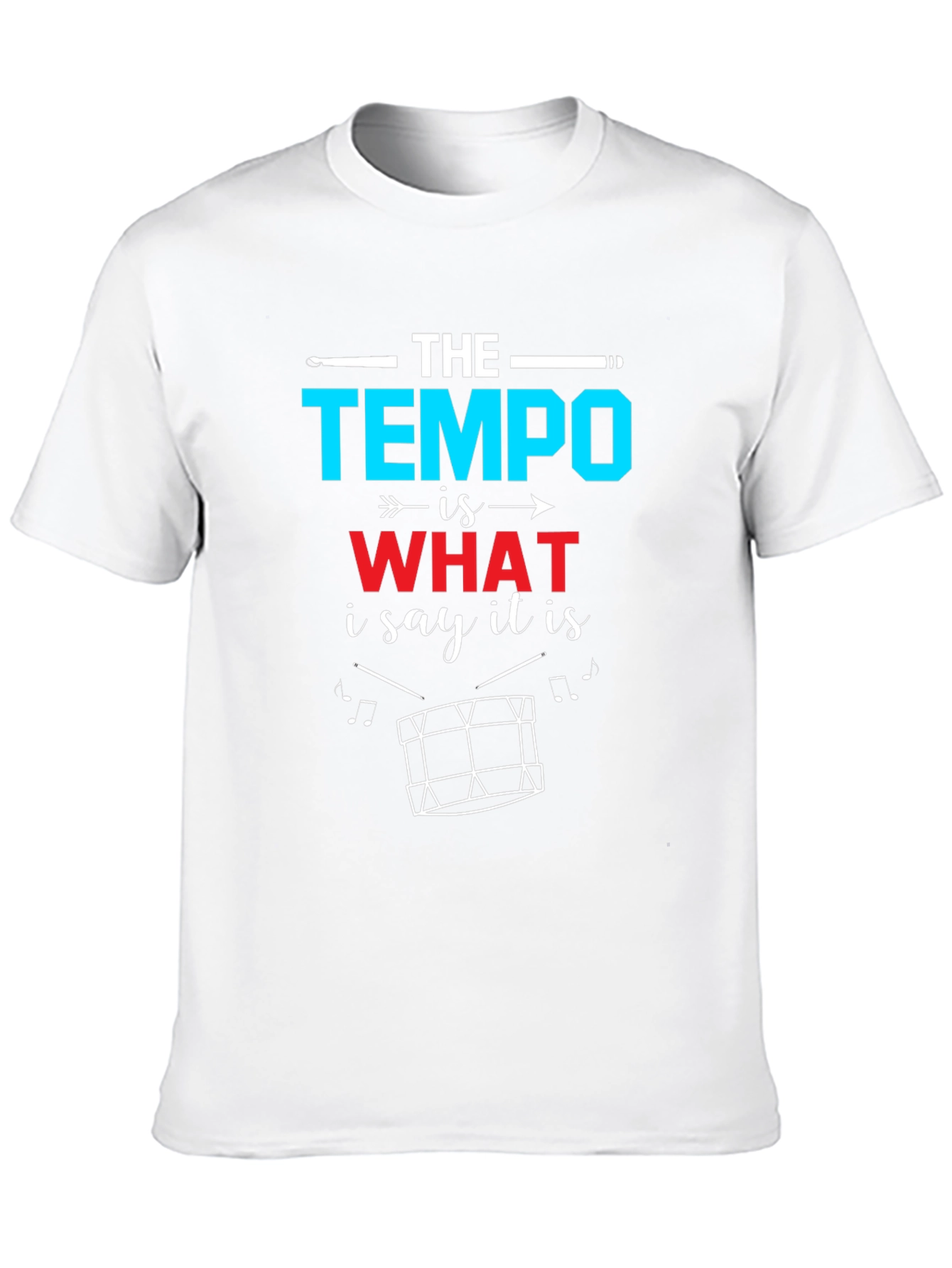 Tempo Drummer Graphic Tee