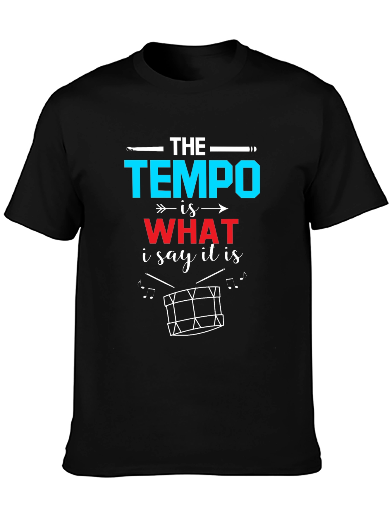 Tempo Drummer Graphic Tee