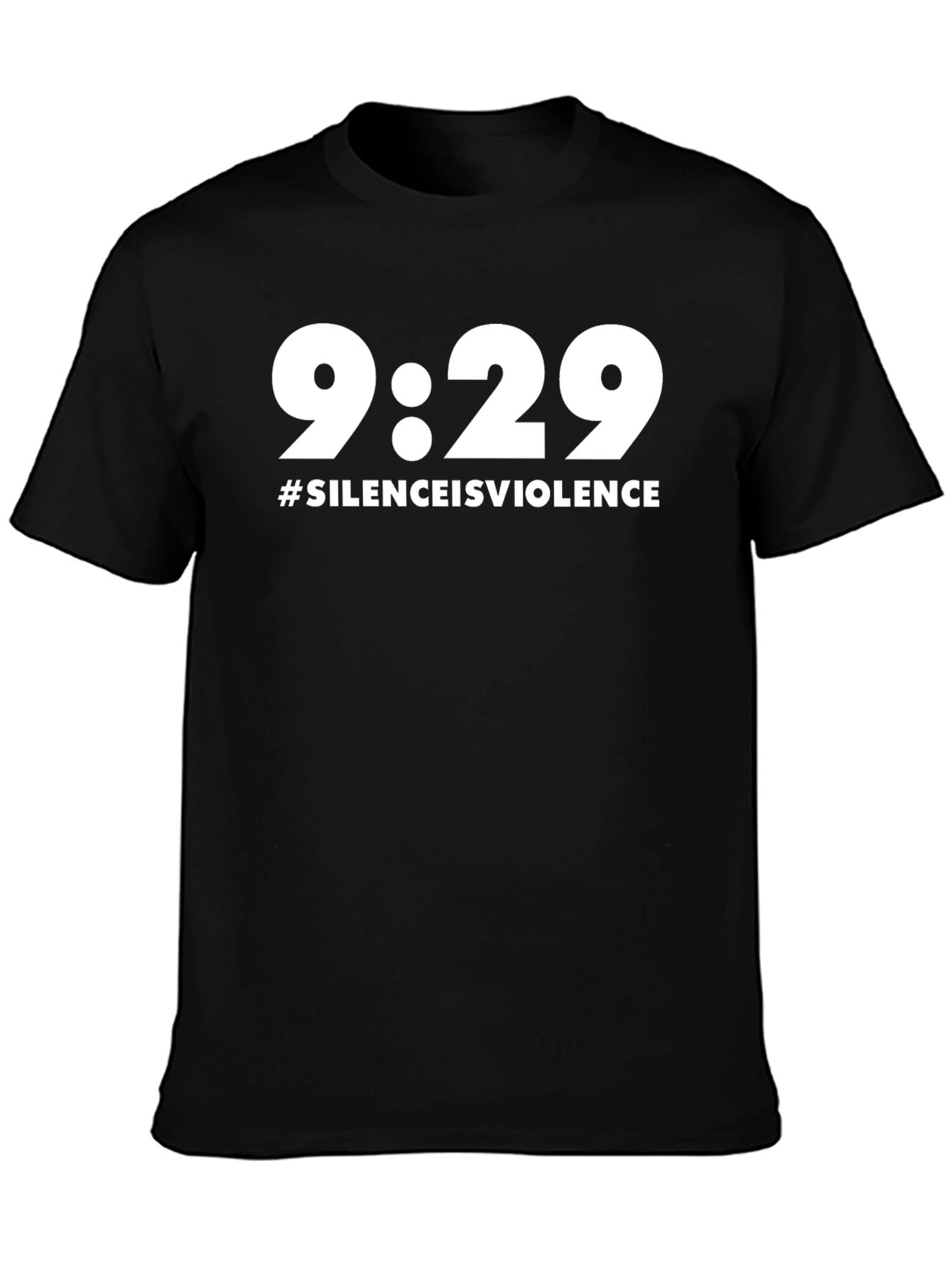 9:29 Silence is Violence Graphic Tee