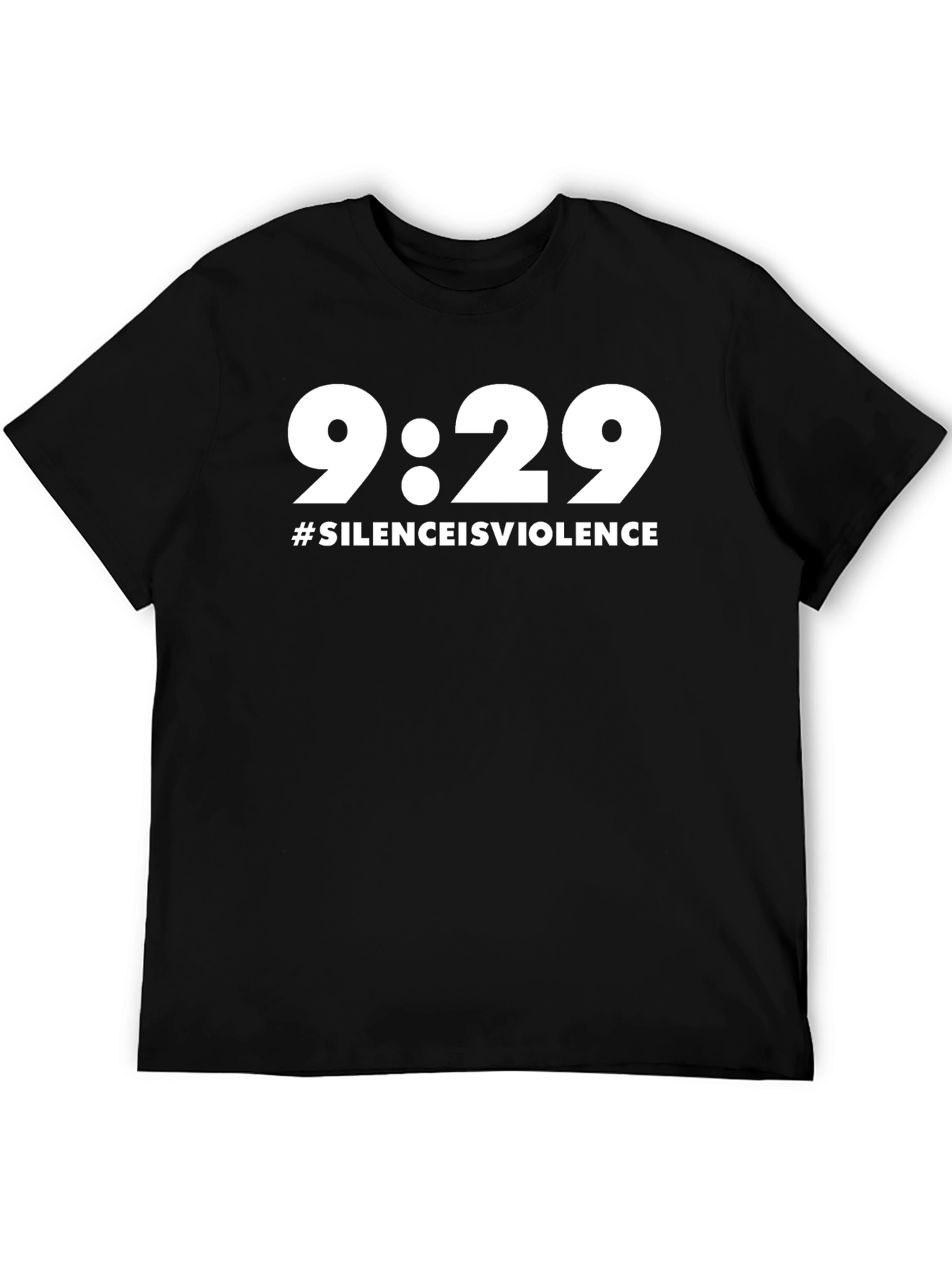 9:29 Silence is Violence Graphic Tee