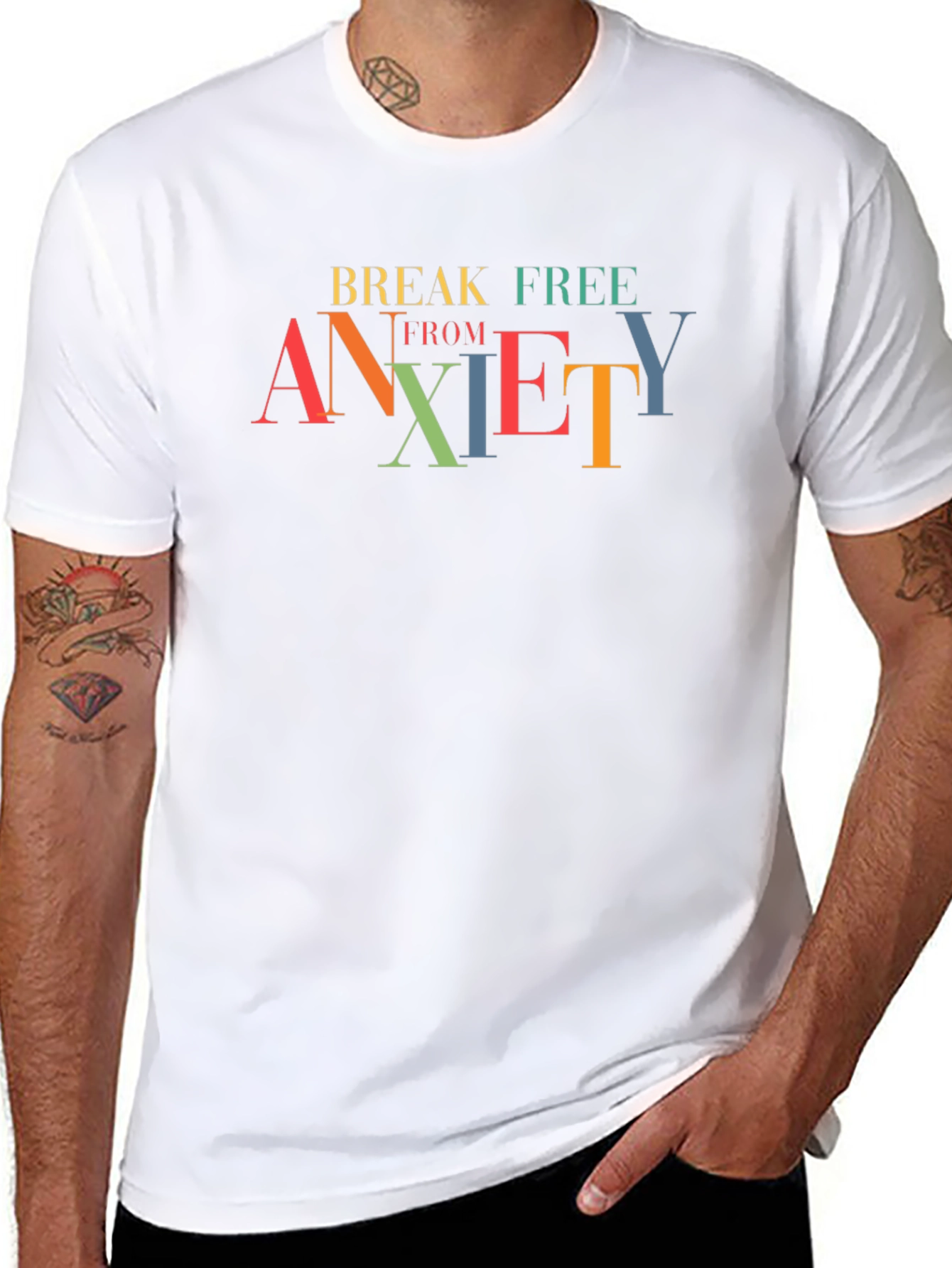 Break Free From Anxiety Graphic Tee