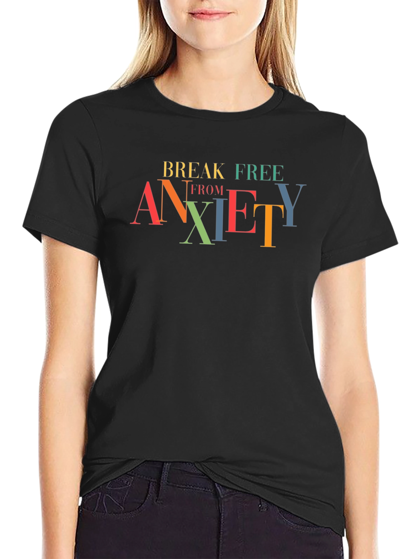 Break Free From Anxiety Graphic Tee