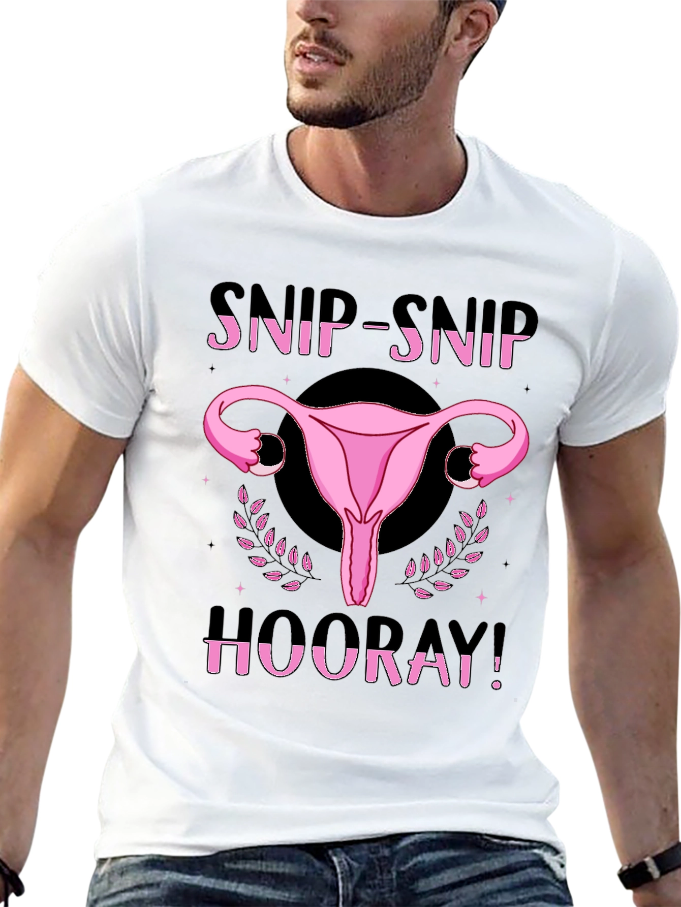 Snip Snip Hooray T-Shirt - Empowering Pro-Choice Apparel