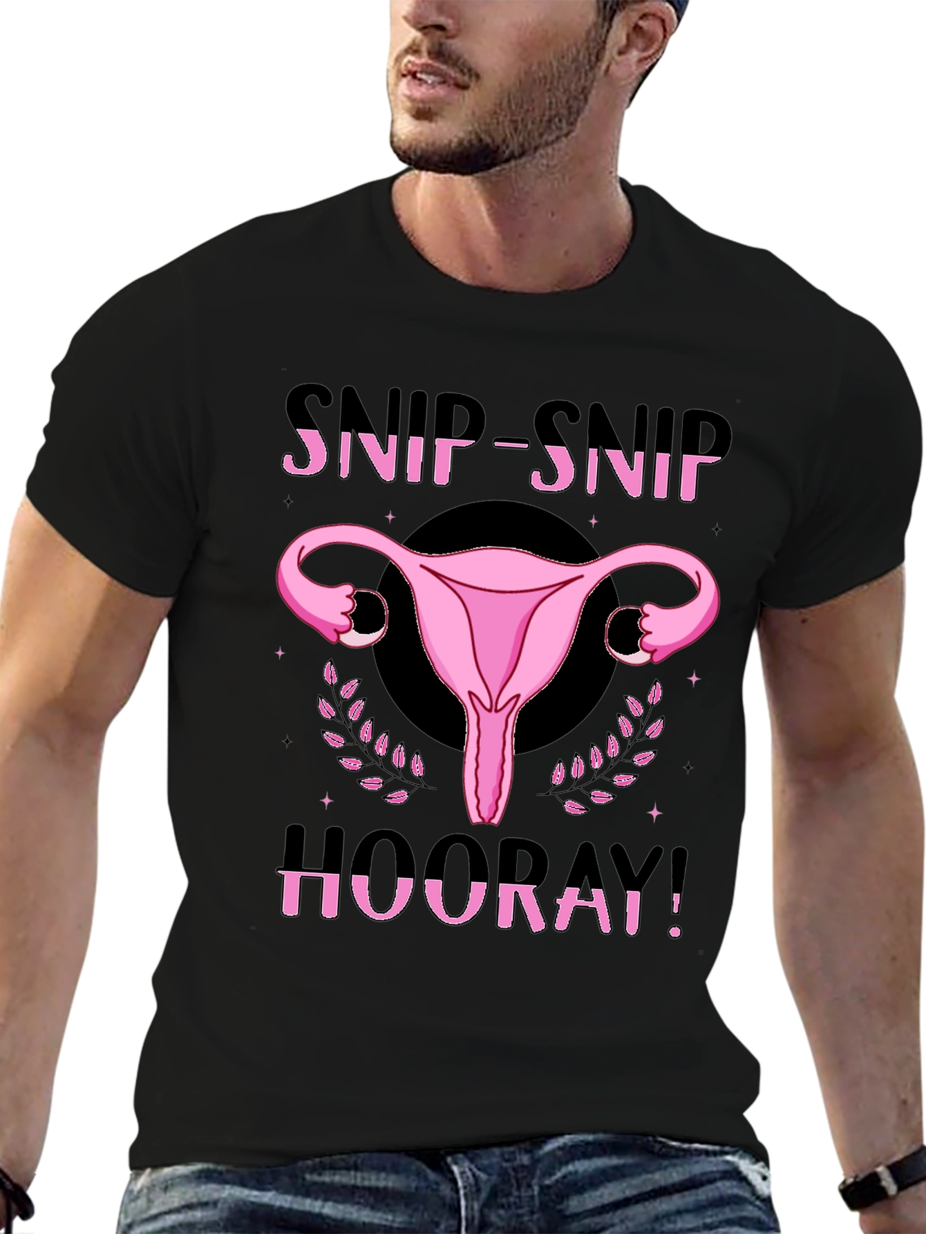 Snip Snip Hooray T-Shirt - Empowering Pro-Choice Apparel