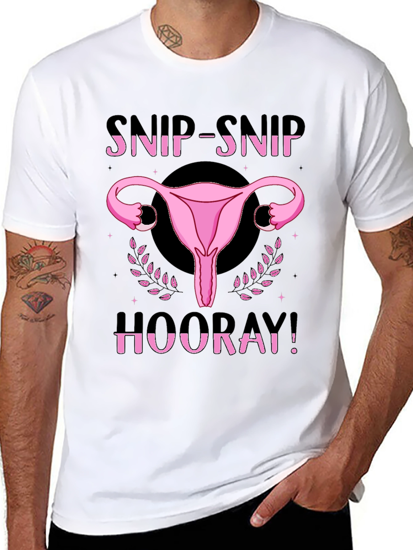 Snip Snip Hooray T-Shirt - Empowering Pro-Choice Apparel