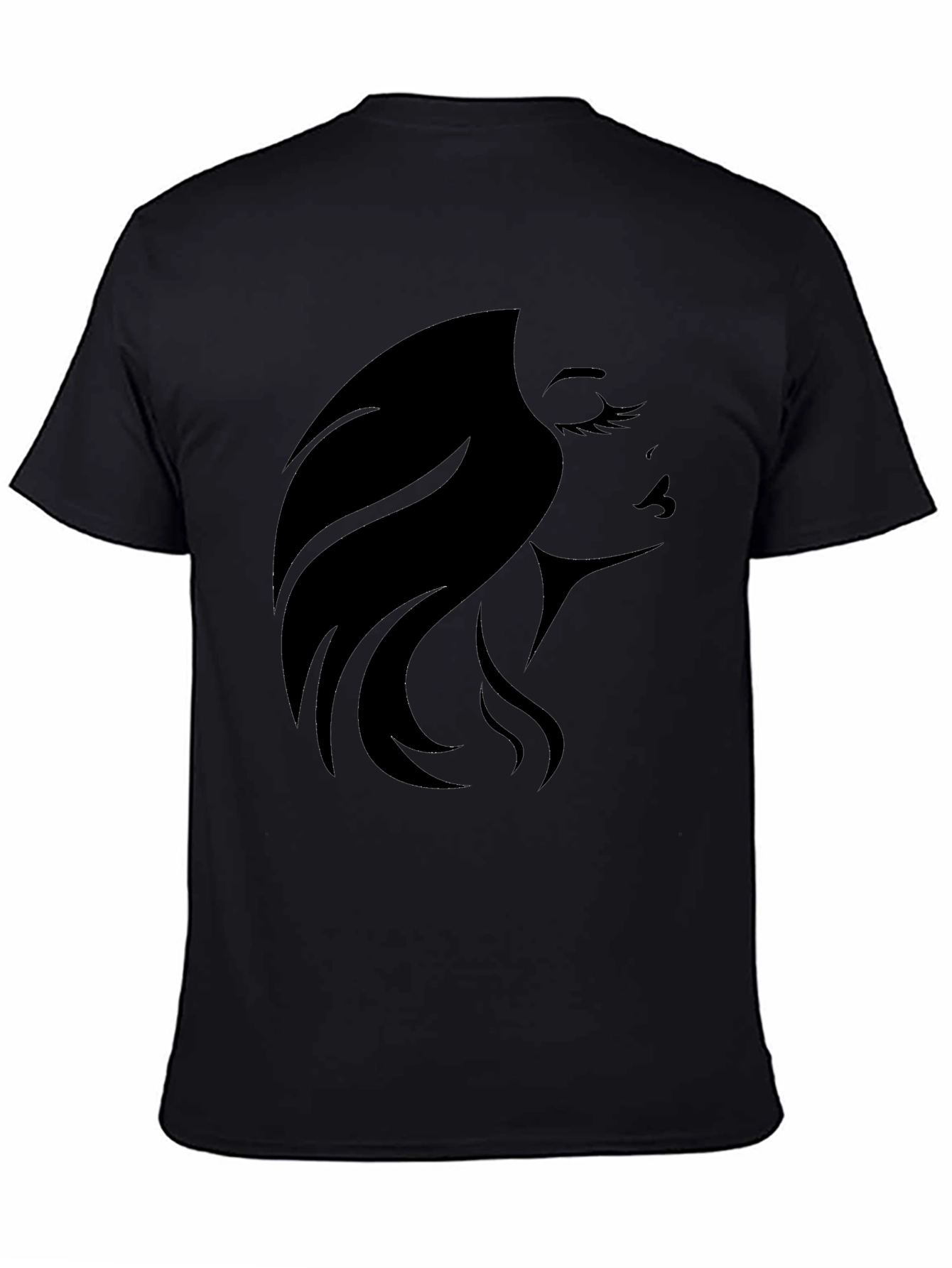 Black Woman Silhouette Graphic Tee
