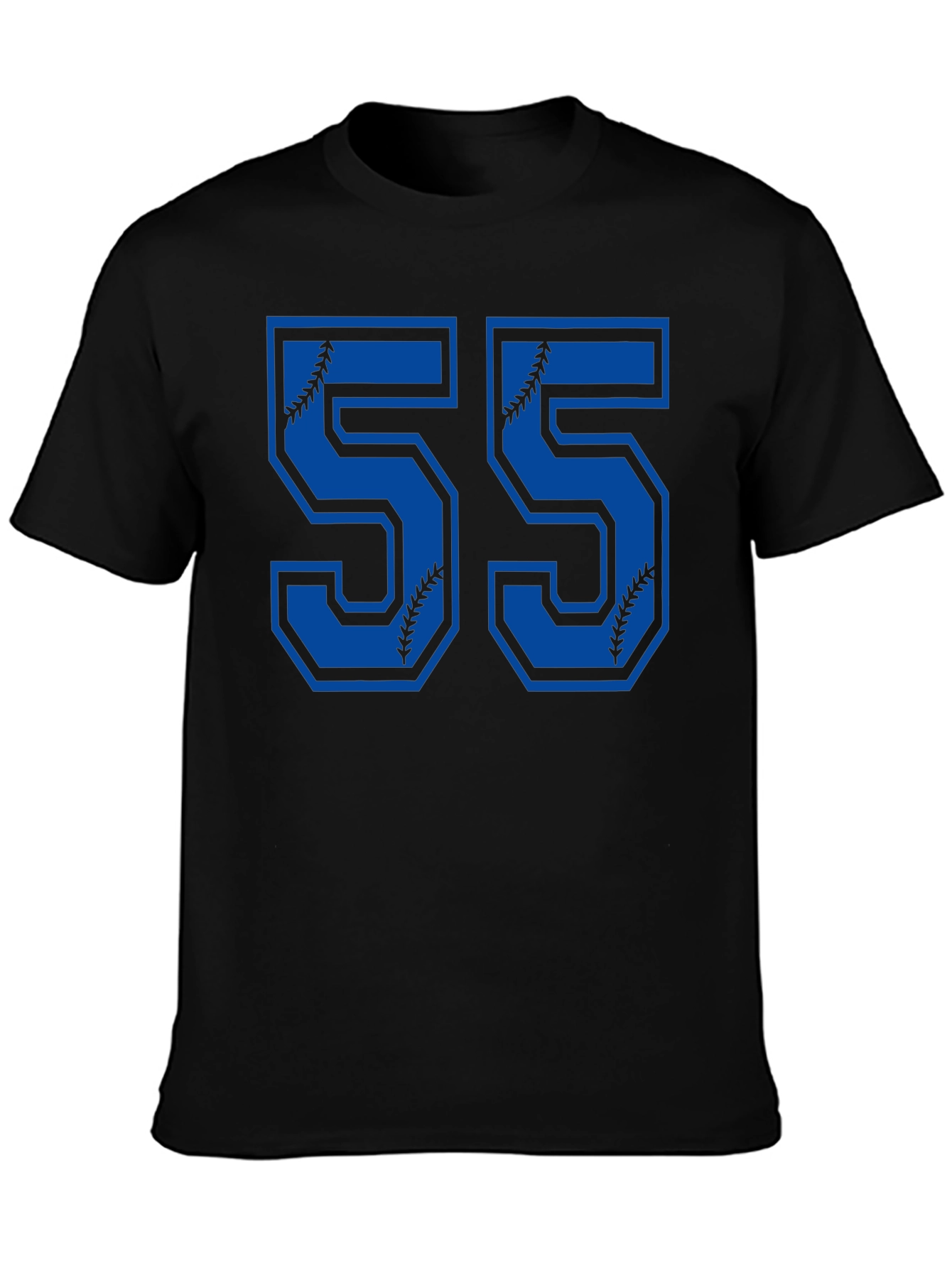 Baseball Number 55 T-Shirt