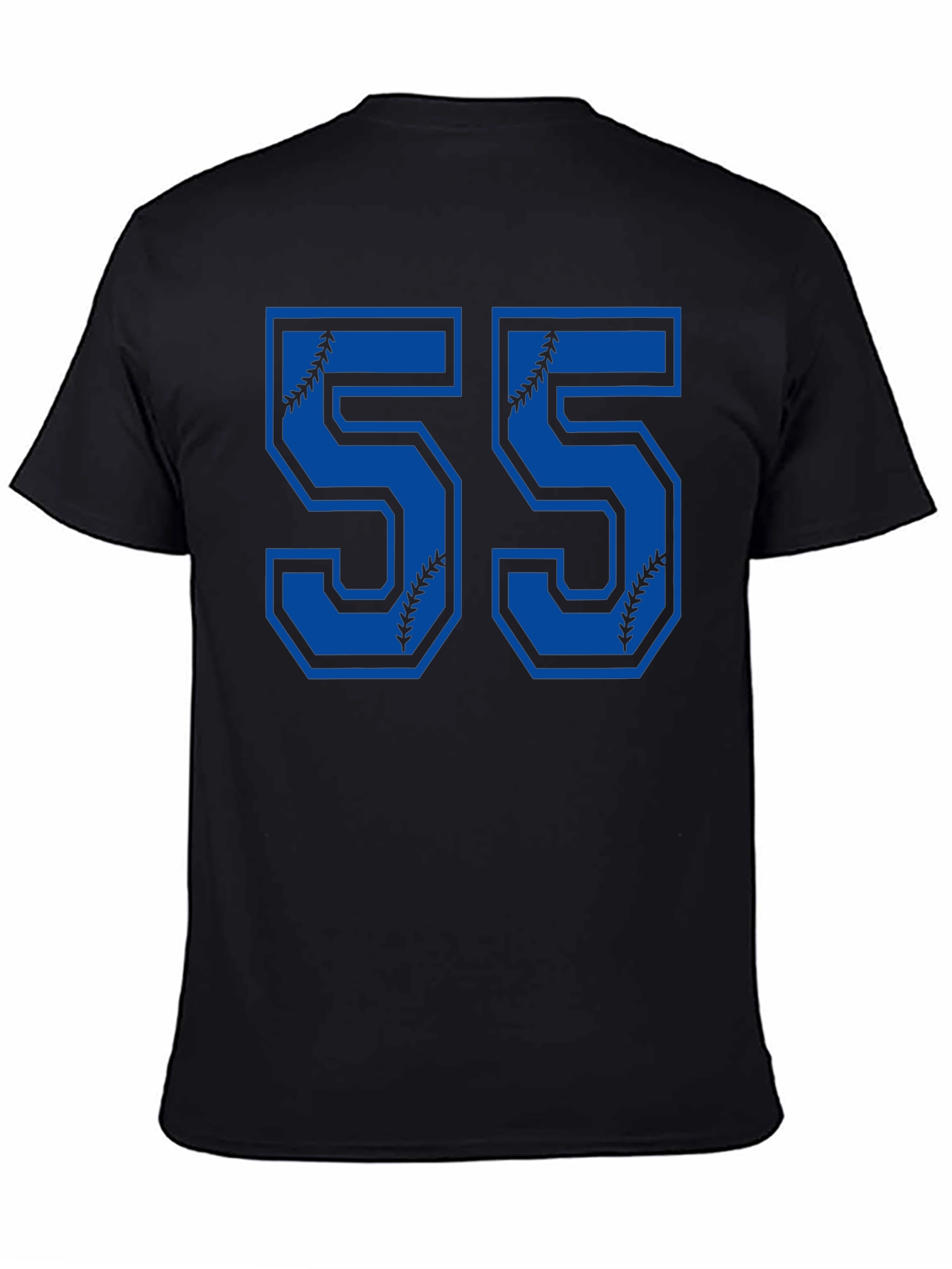 Baseball Number 55 T-Shirt