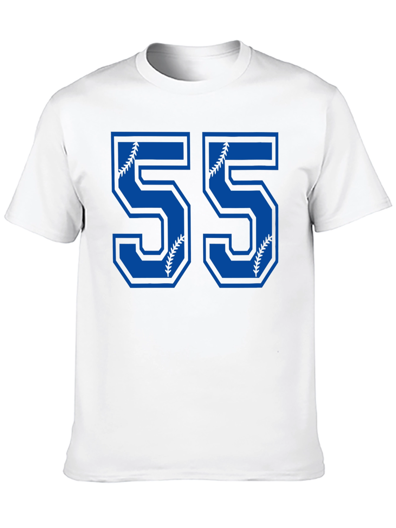Baseball Number 55 T-Shirt