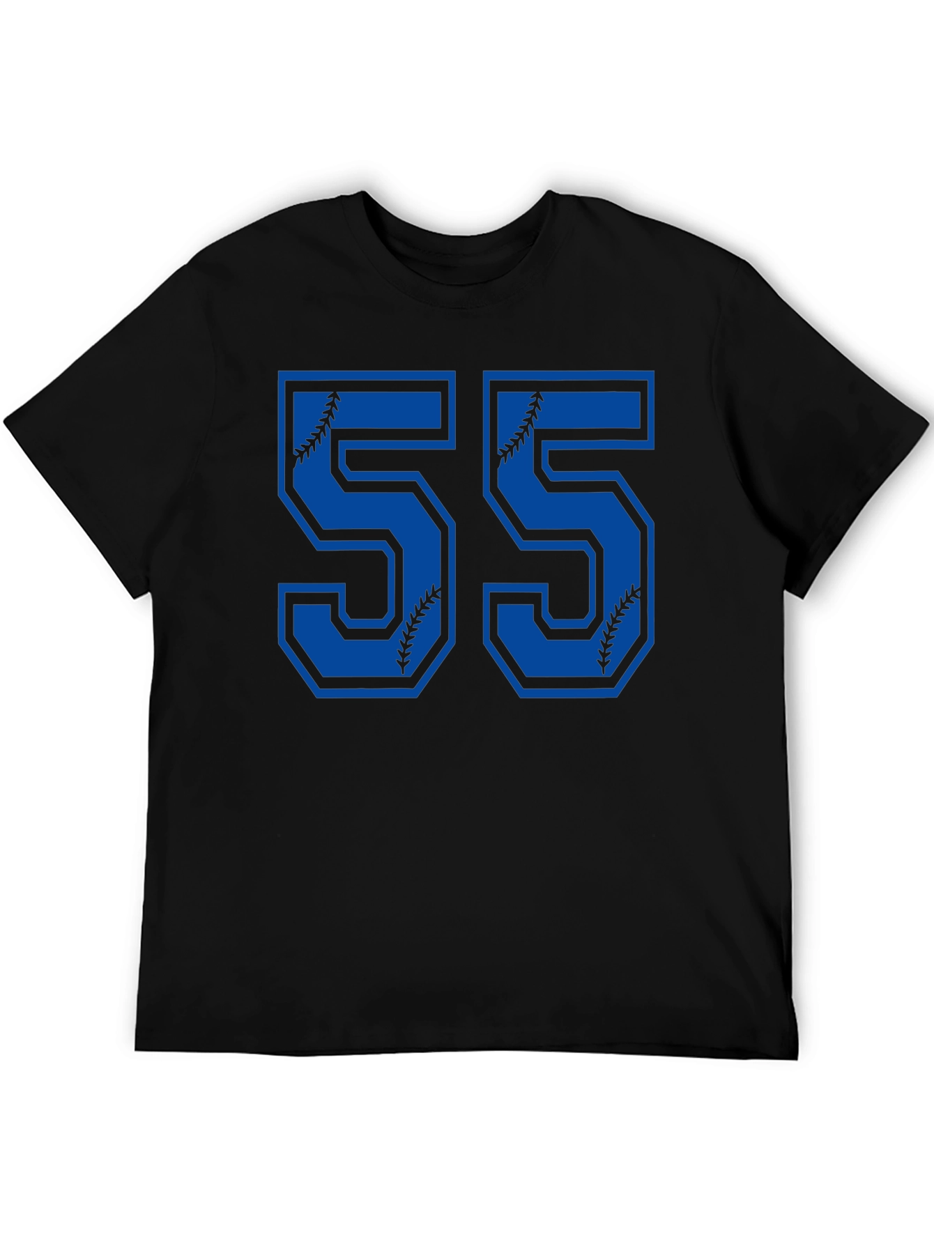 Baseball Number 55 T-Shirt