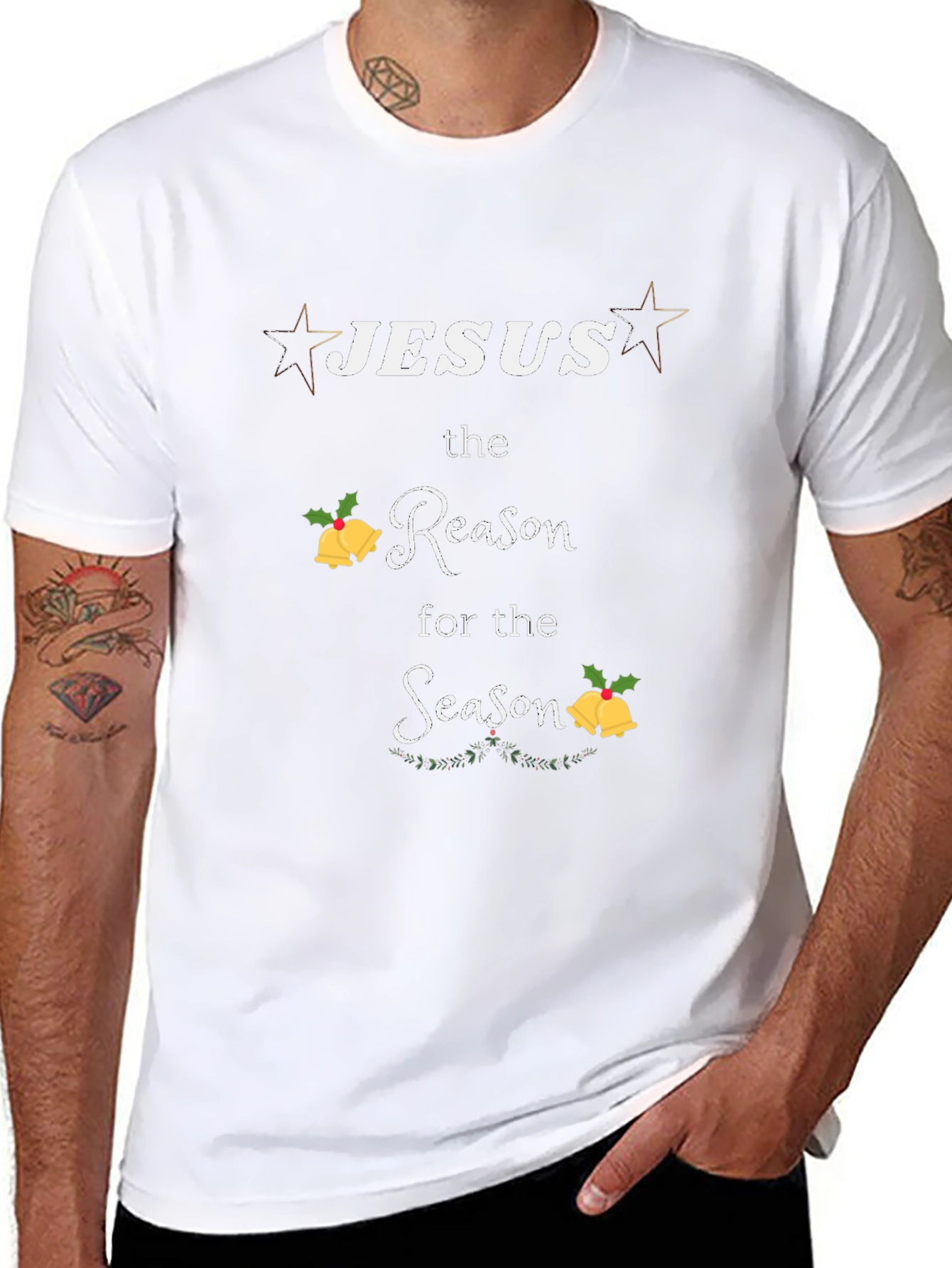 Jesus is the Reason Christmas Tee