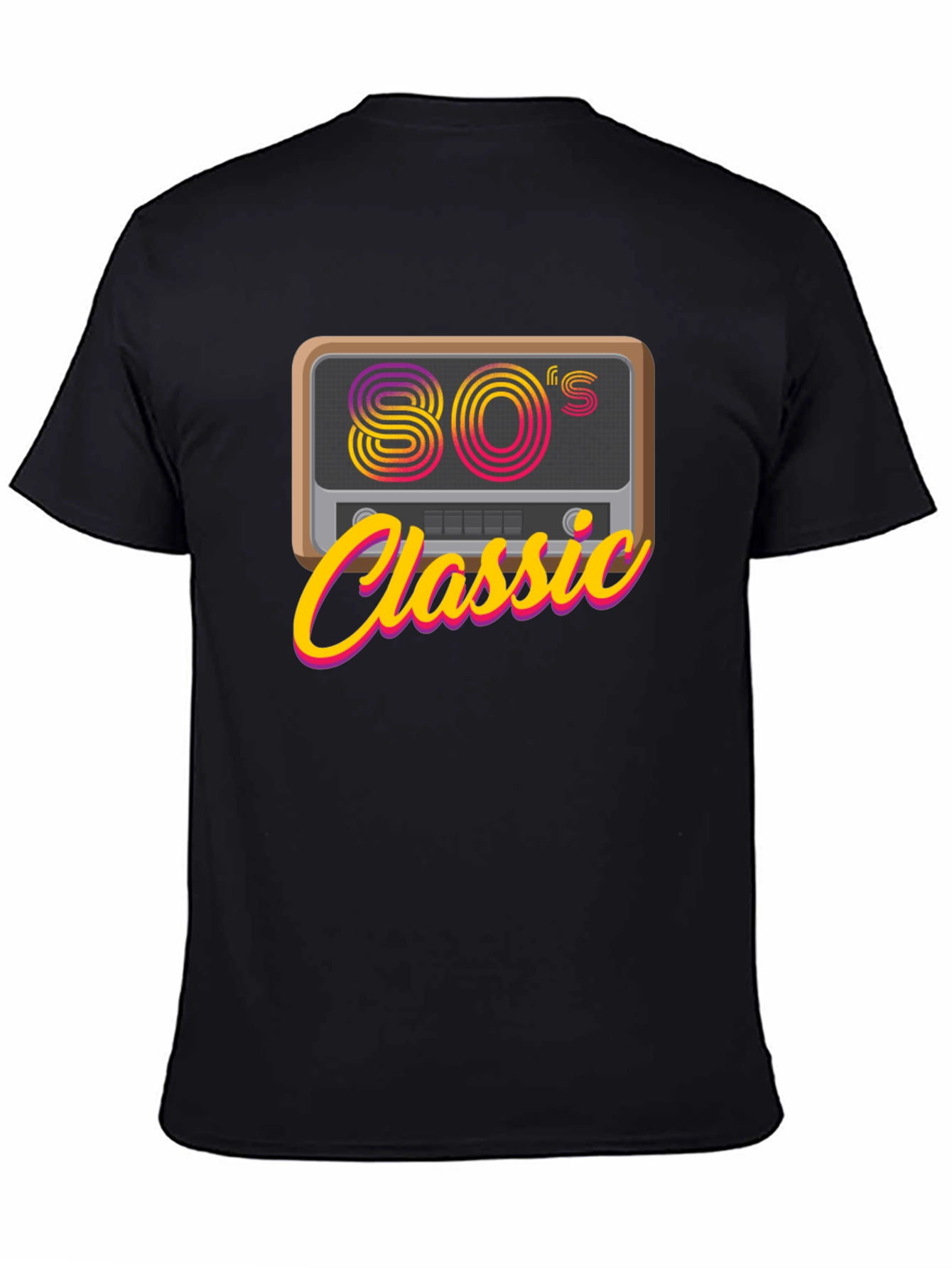 80s Classic Radio T-Shirt - Retro Style