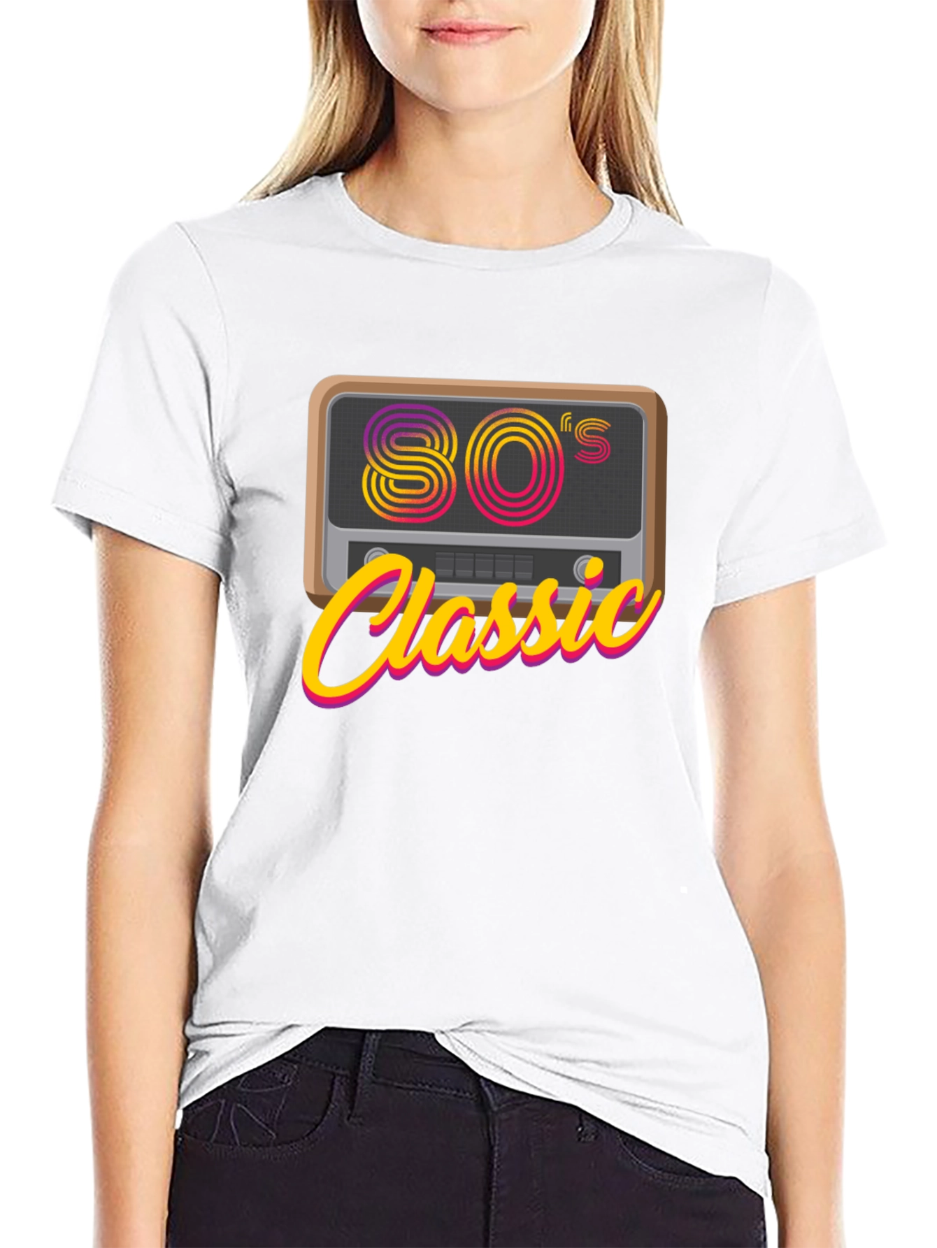 80s Classic Radio T-Shirt - Retro Style