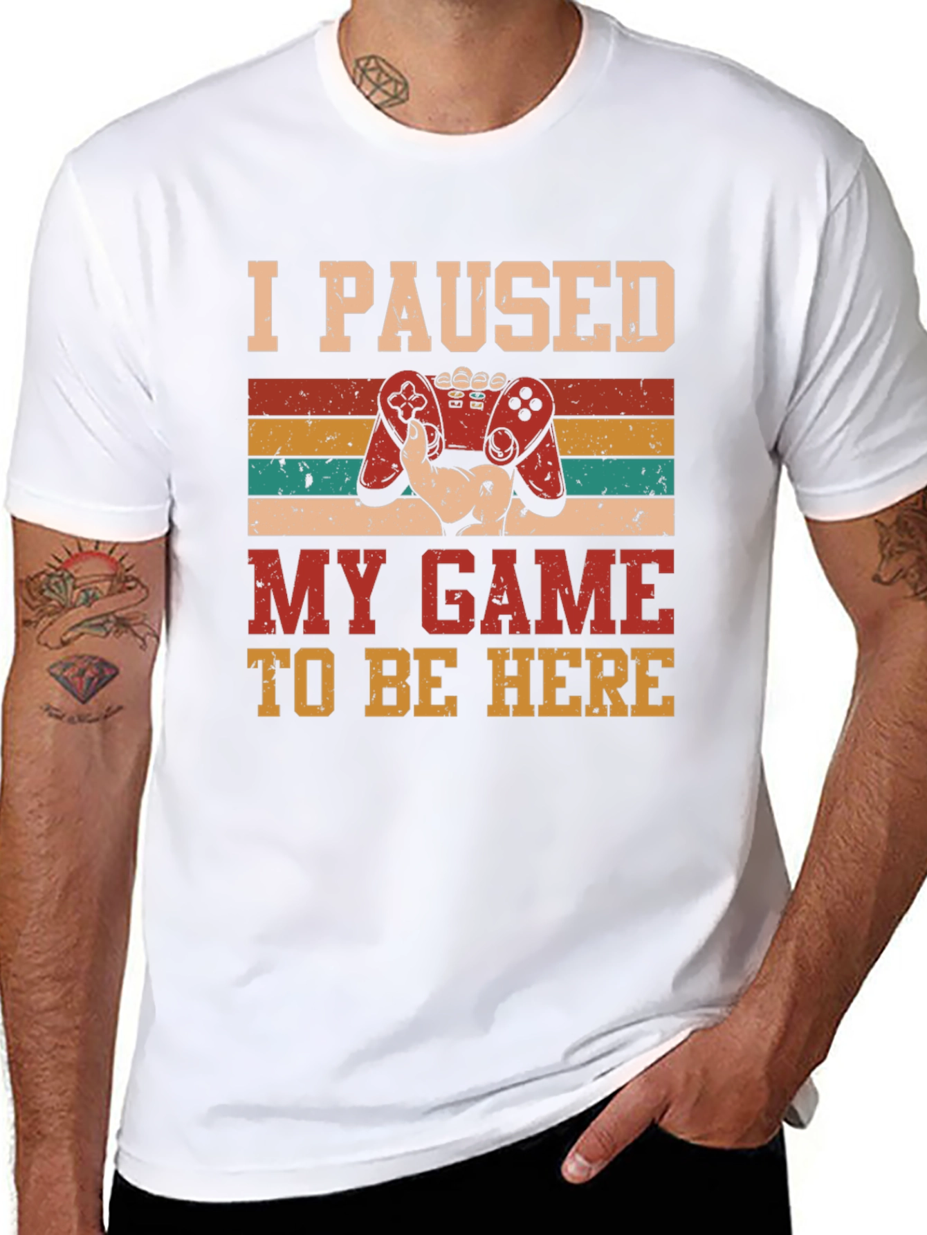 I Paused My Game To Be Here T-Shirt