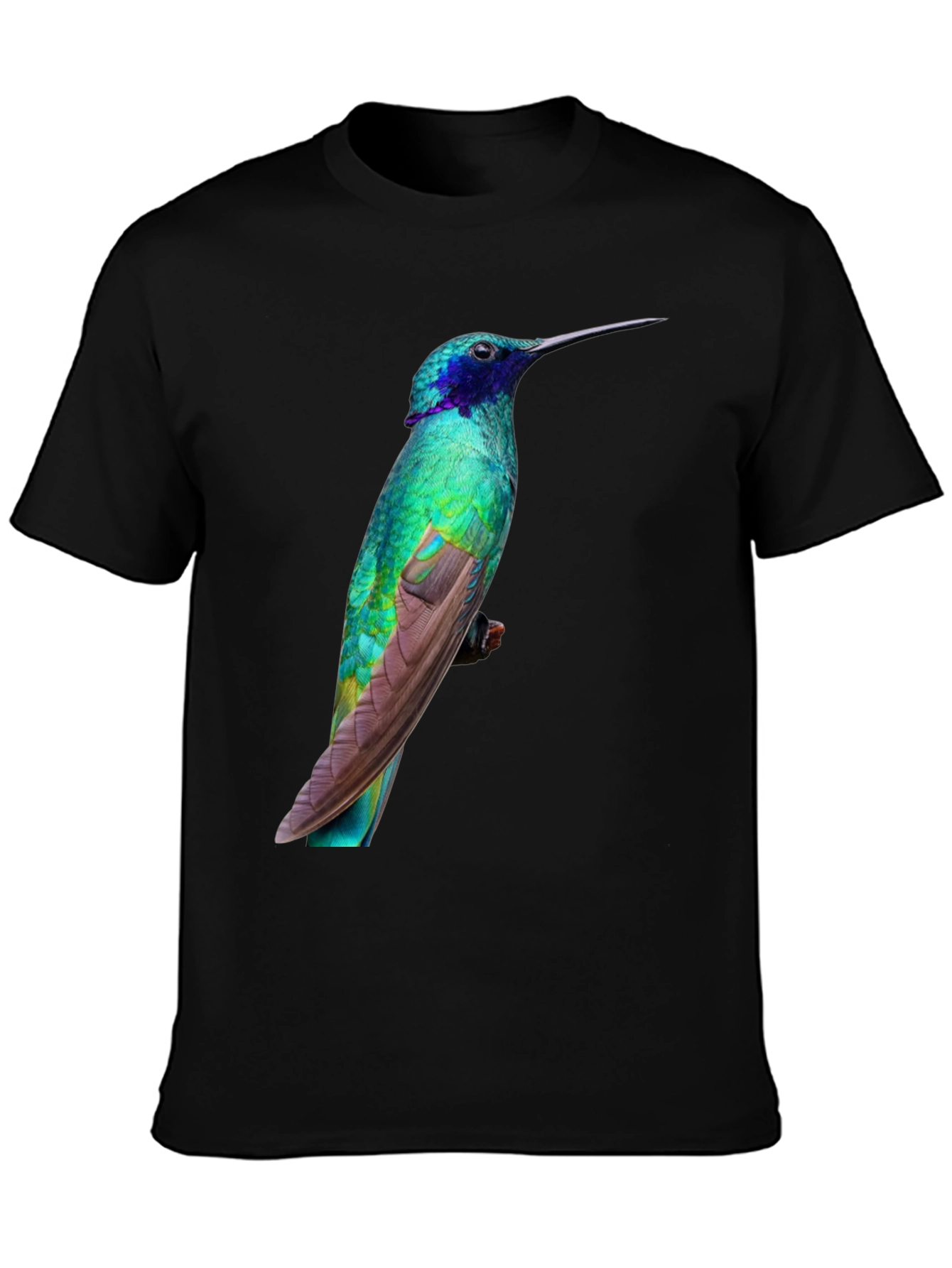 Hummingbird Graphic Tee - Black T-Shirt
