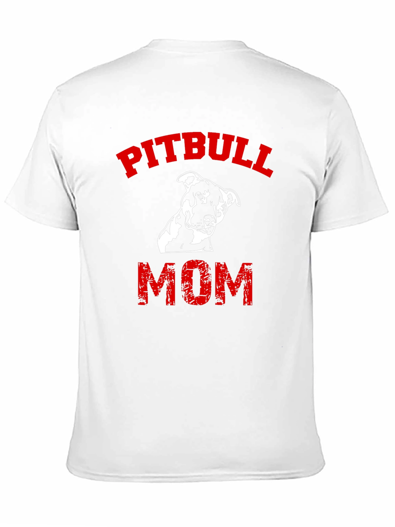 Pitbull Mom Graphic Tee - Dog Lover T-Shirt