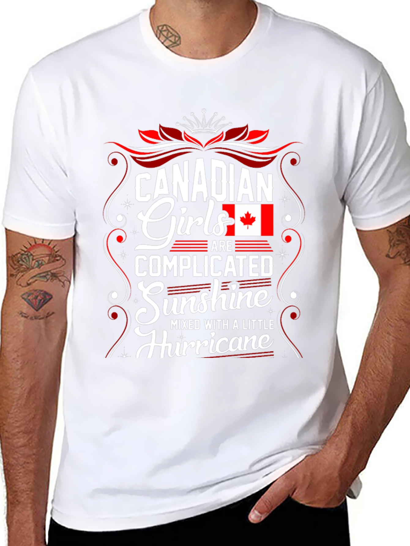 Canadian Girls Sunshine Hurricane T-Shirt