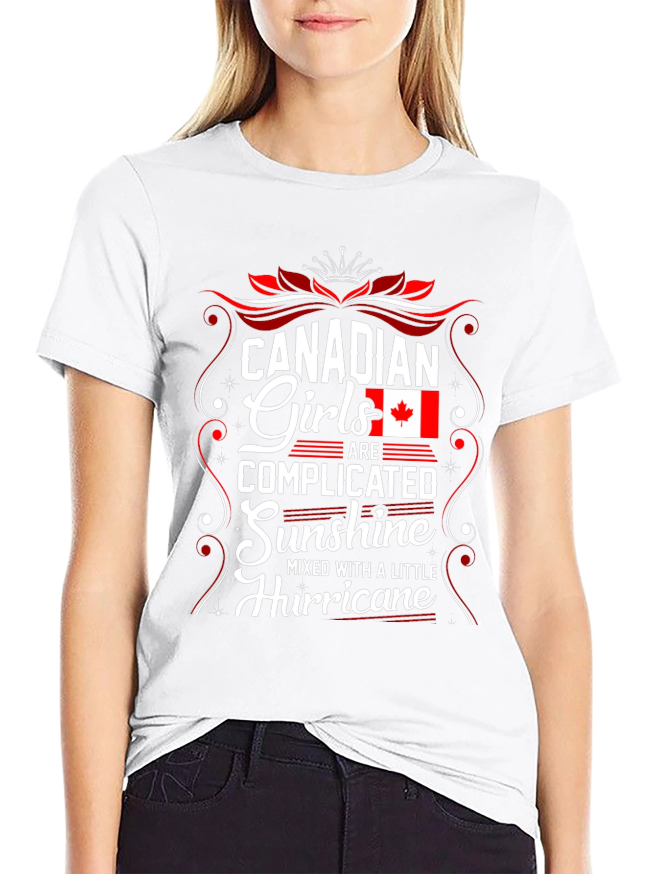 Canadian Girls Sunshine Hurricane T-Shirt