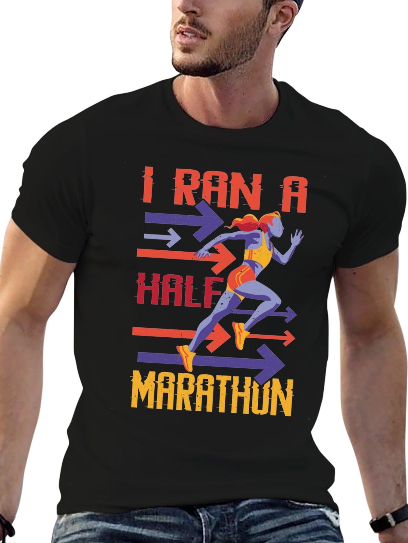 I Ran A Half Marathon T-Shirt - Athlete Tee