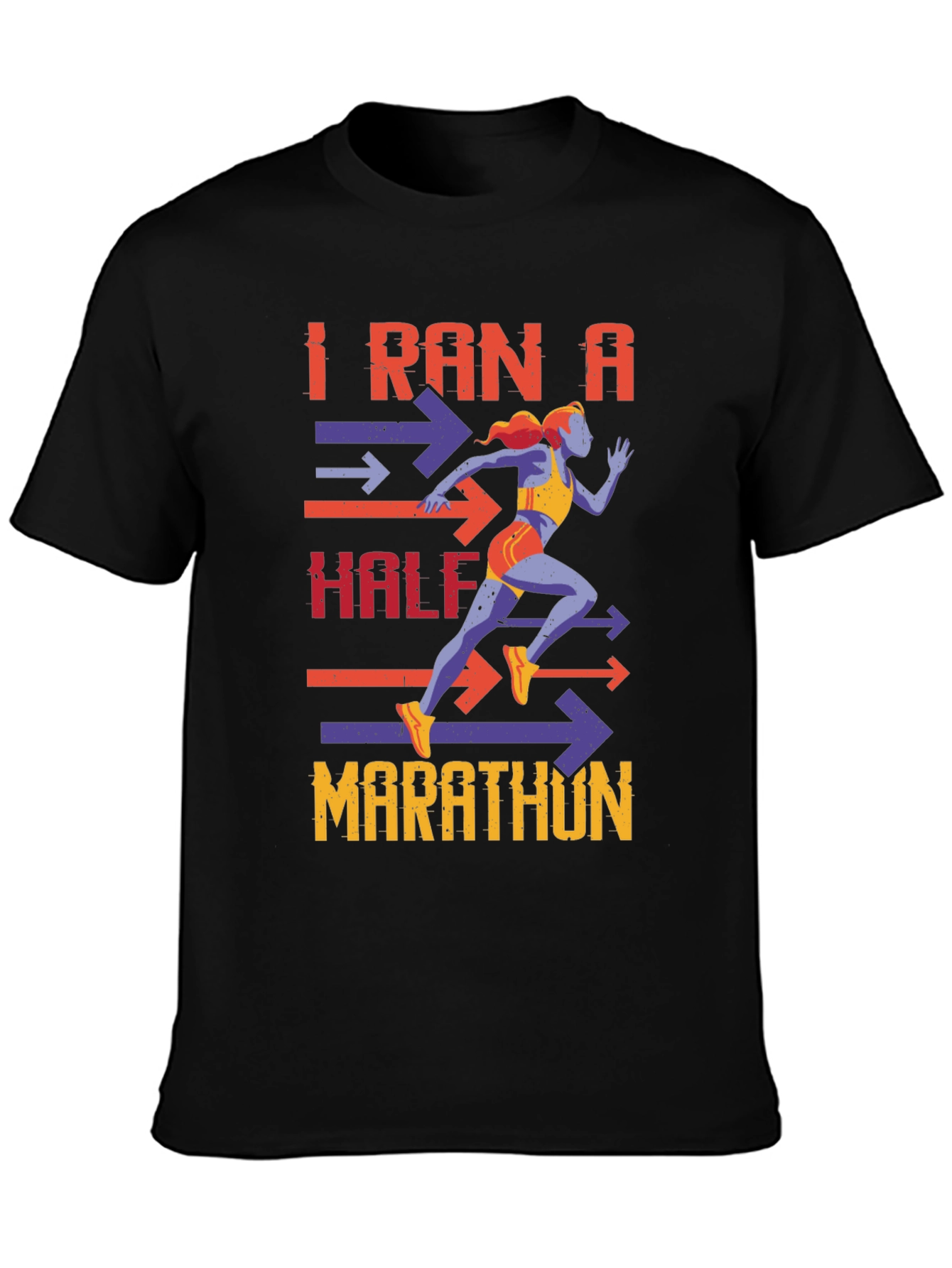 I Ran A Half Marathon T-Shirt - Athlete Tee