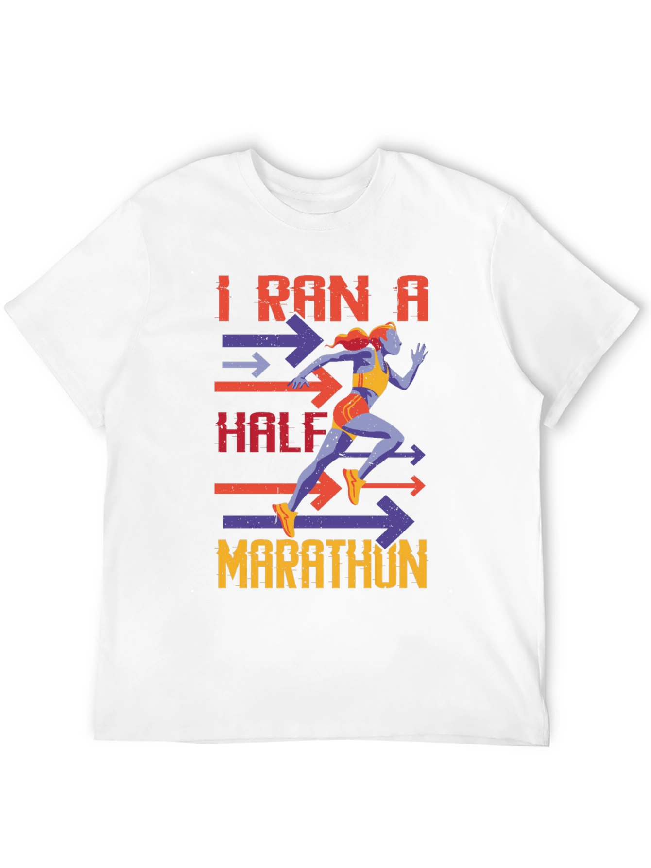 I Ran A Half Marathon T-Shirt - Athlete Tee