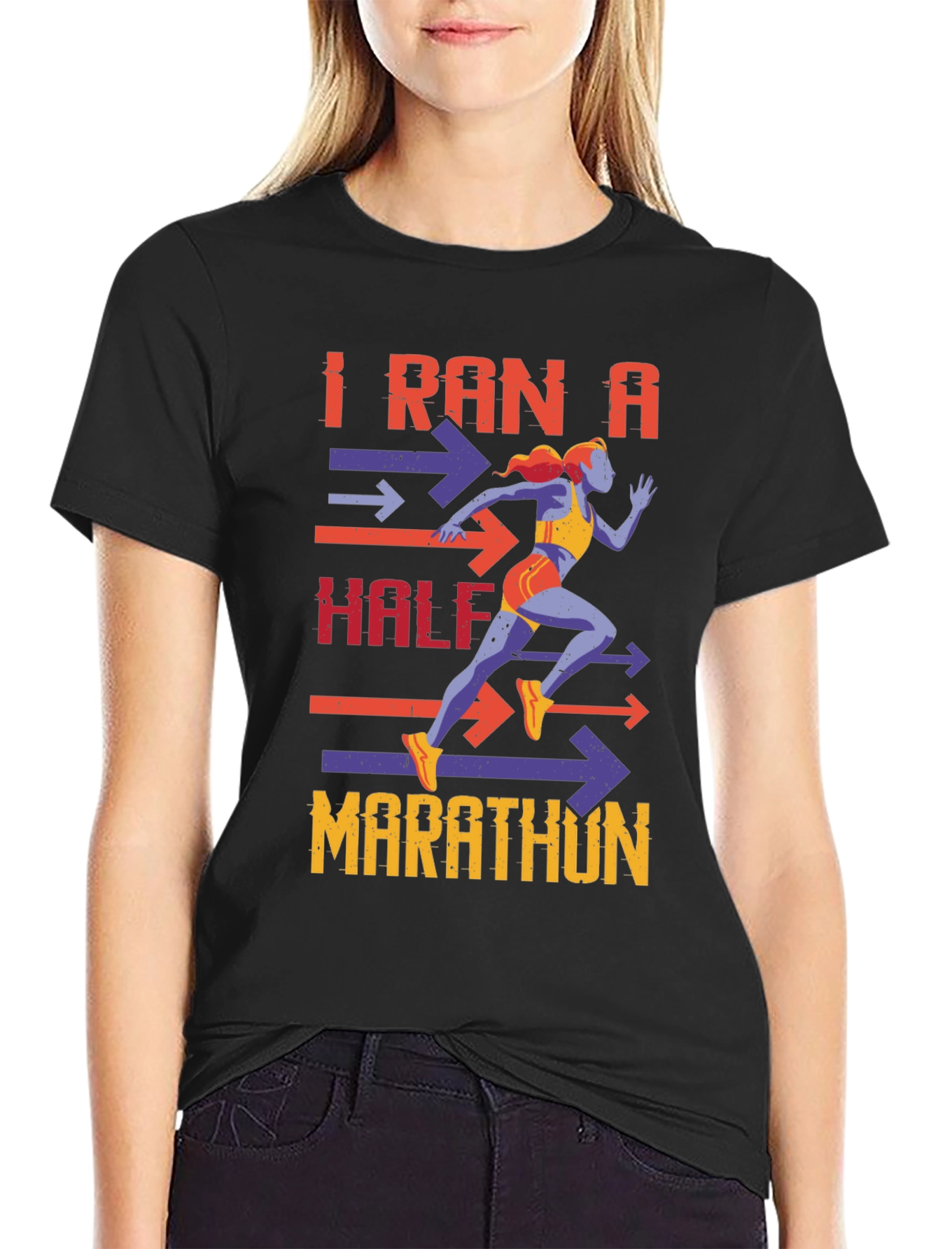 I Ran A Half Marathon T-Shirt - Athlete Tee