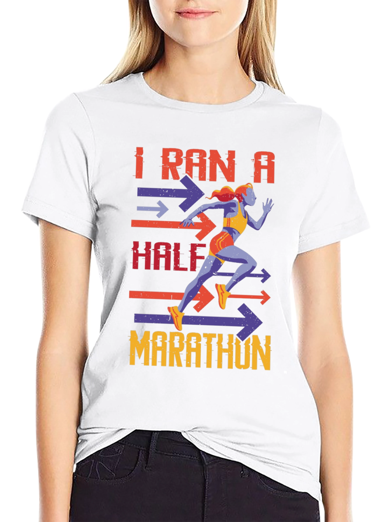 I Ran A Half Marathon T-Shirt - Athlete Tee