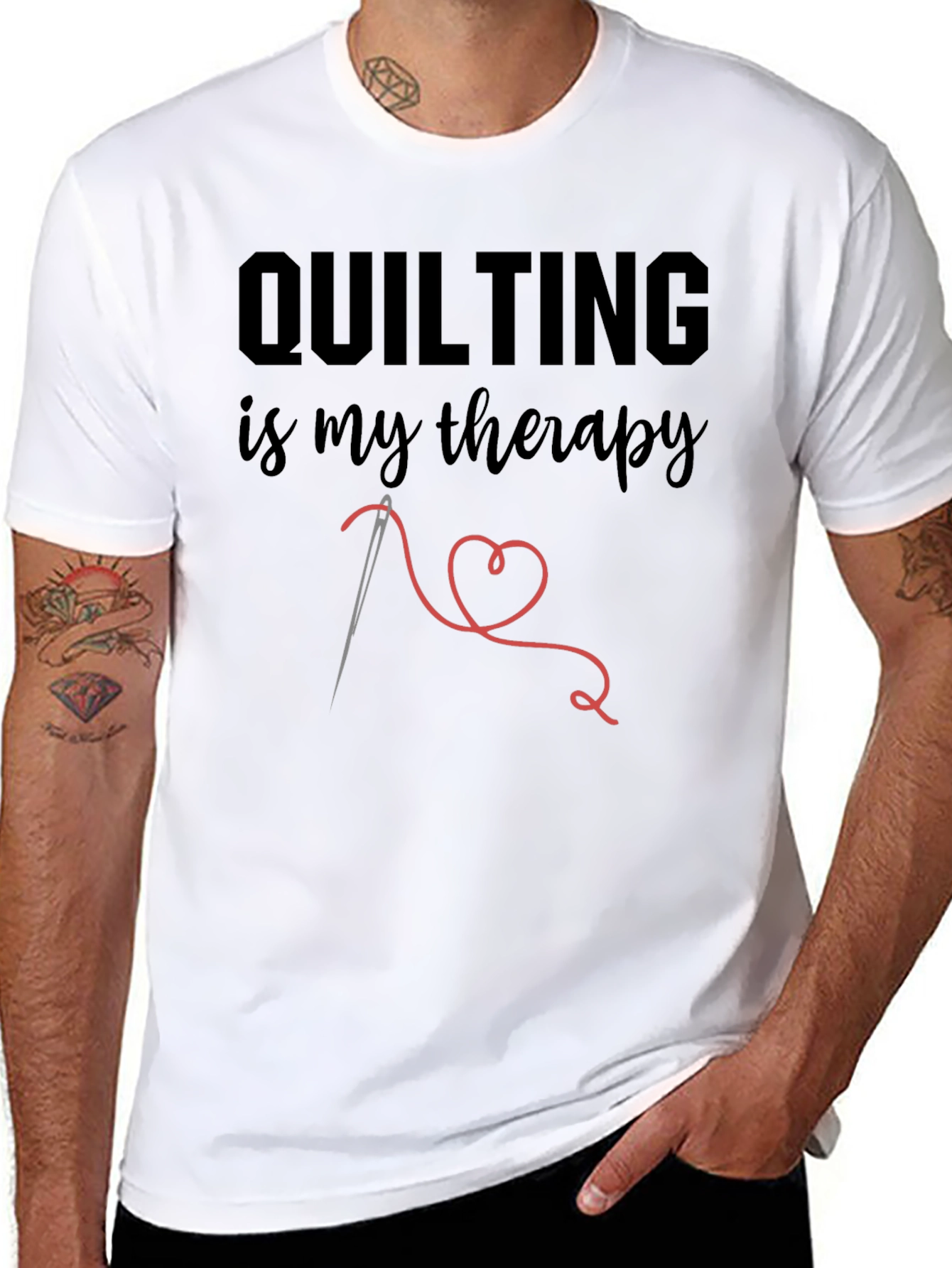 Quilting Is My Therapy T-Shirt