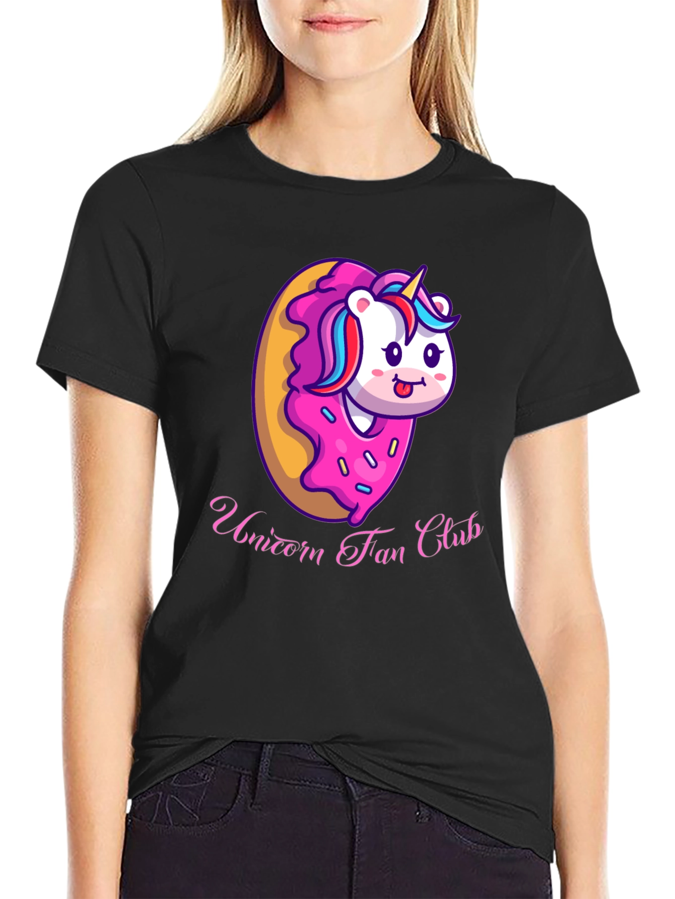 Unicorn Donut Club Graphic Tee