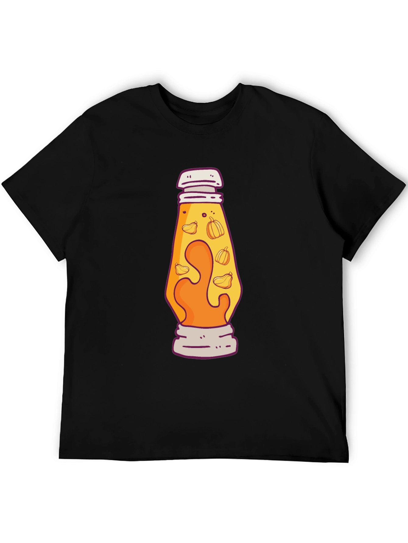 Novelty Lava Lamp Pumpkin T-Shirt