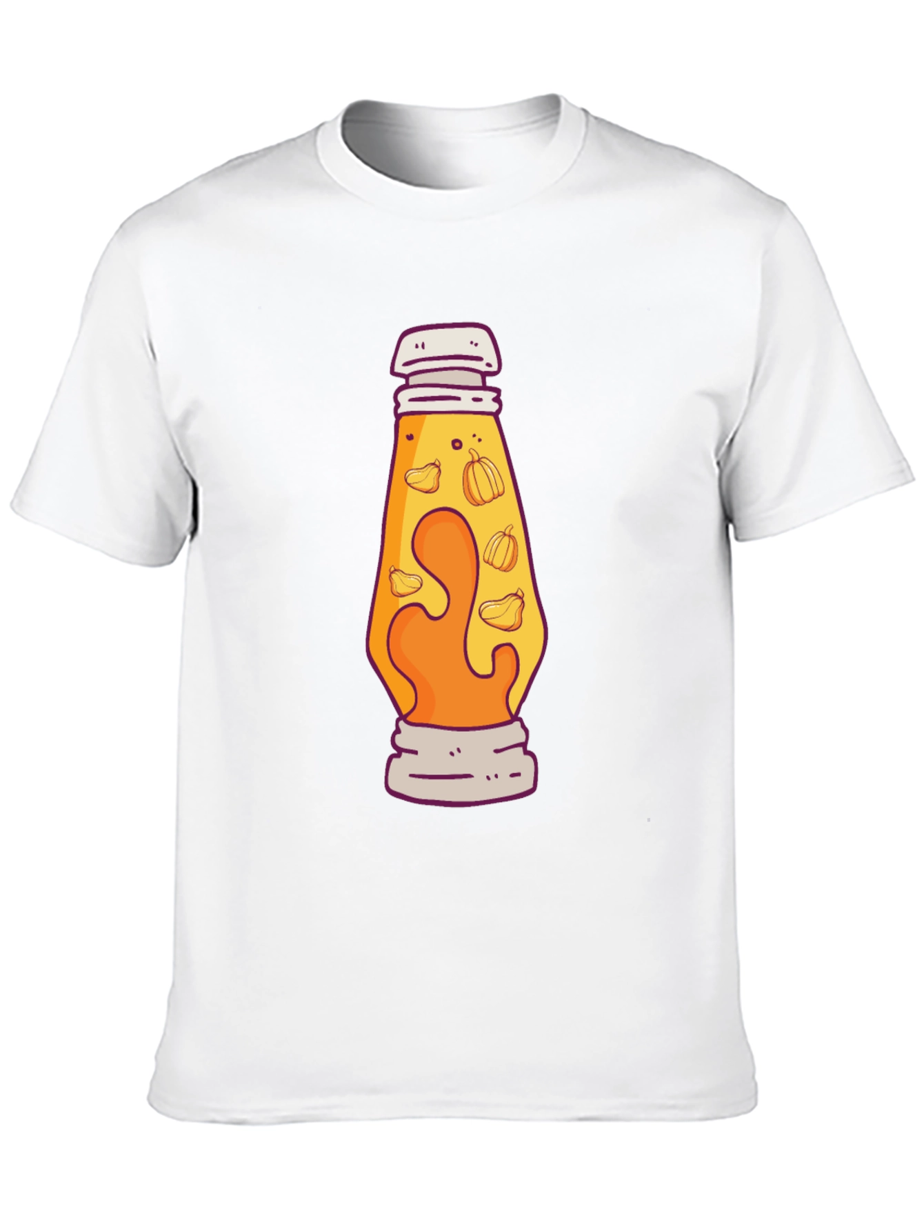 Novelty Lava Lamp Pumpkin T-Shirt