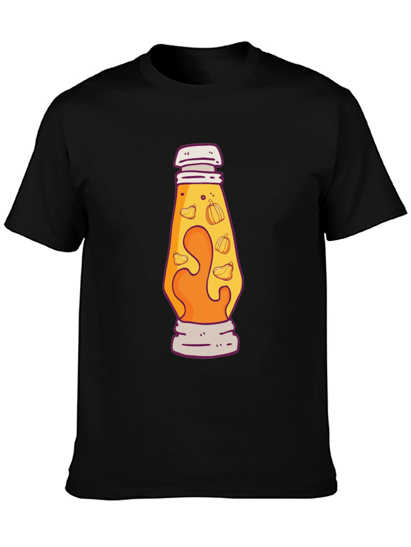 Novelty Lava Lamp Pumpkin T-Shirt