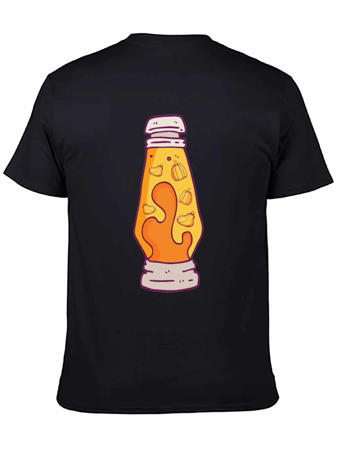 Novelty Lava Lamp Pumpkin T-Shirt