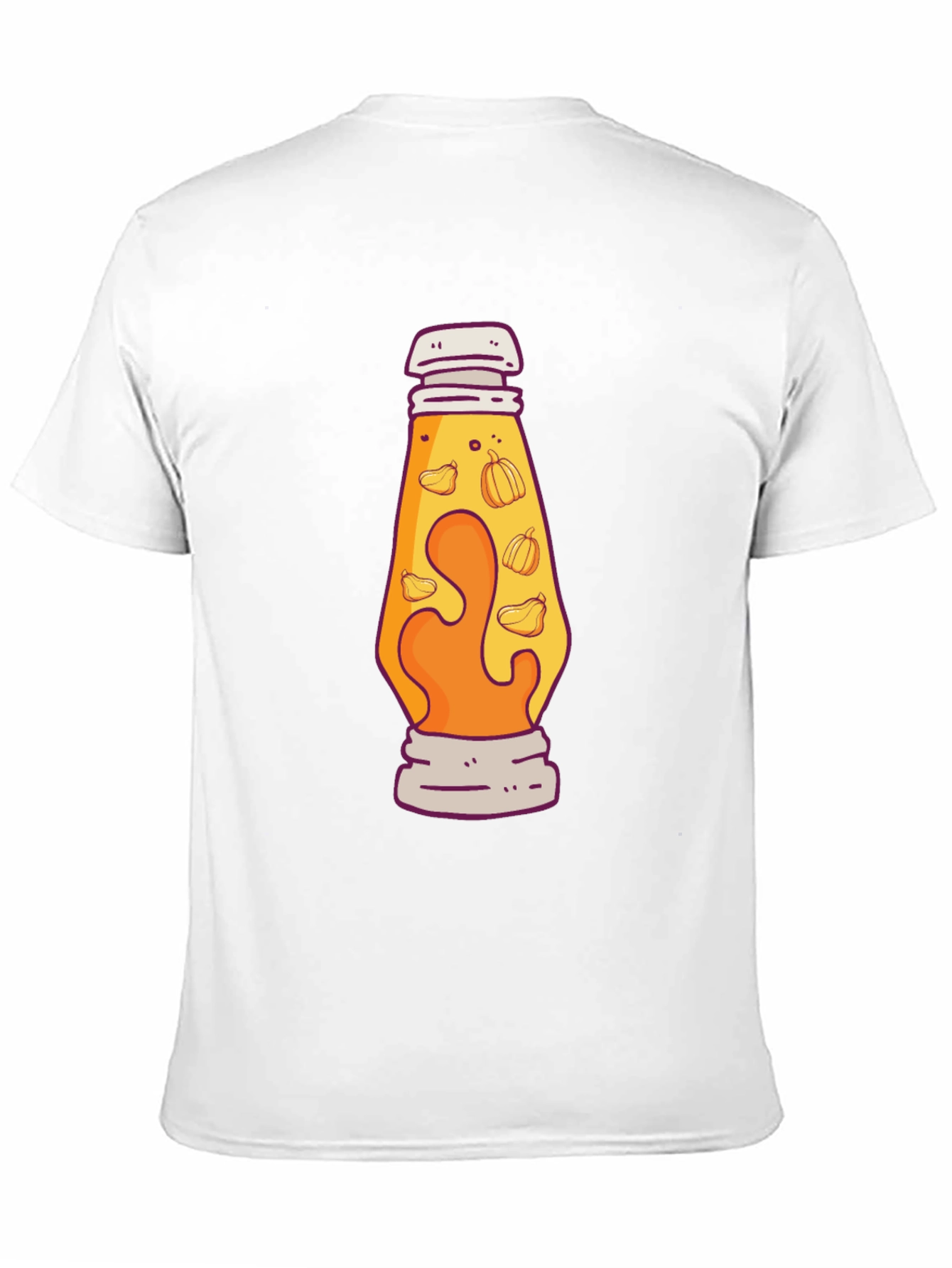 Novelty Lava Lamp Pumpkin T-Shirt