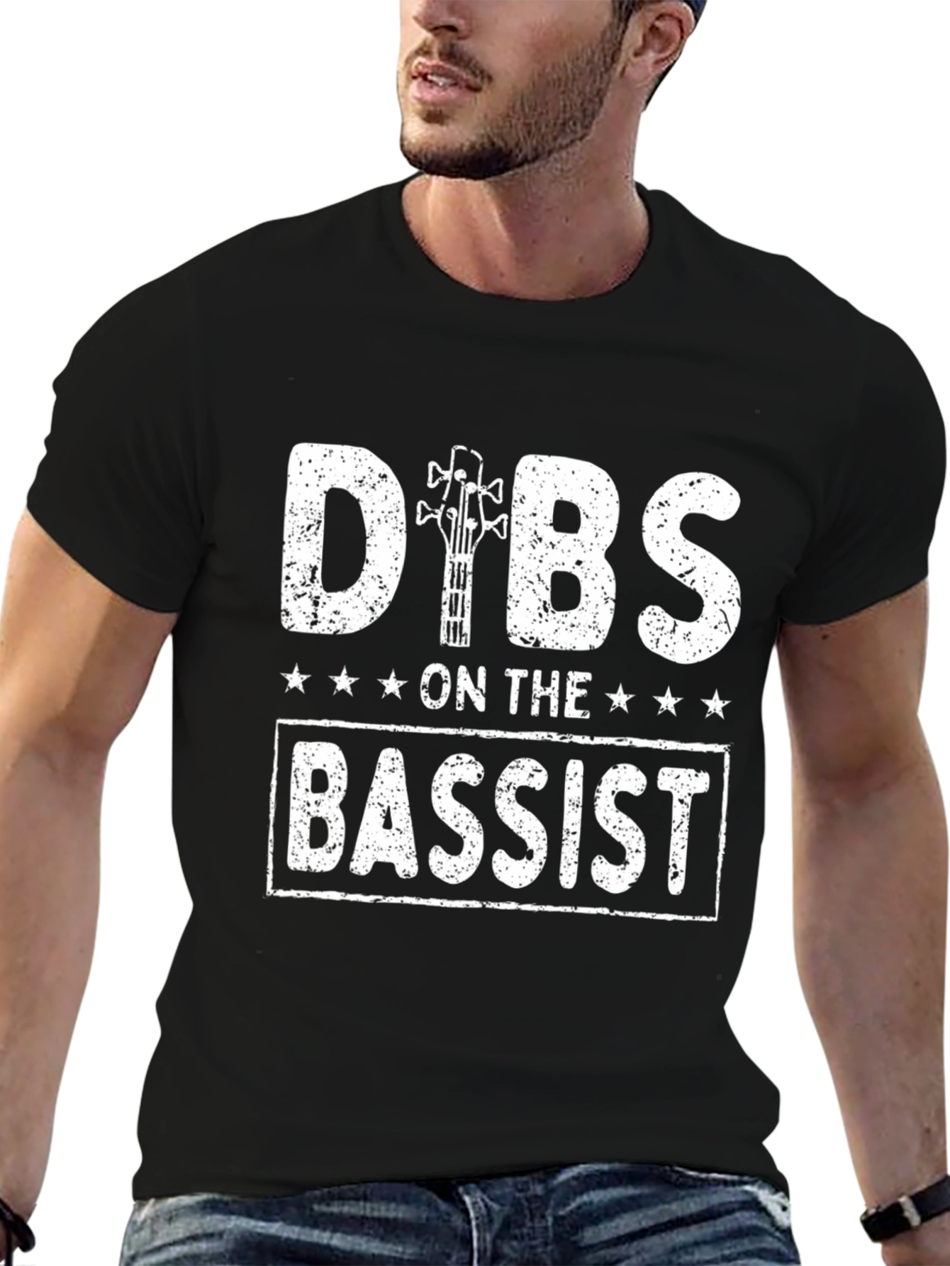 Dibs on the Bassist T-Shirt - Music Lover Tee