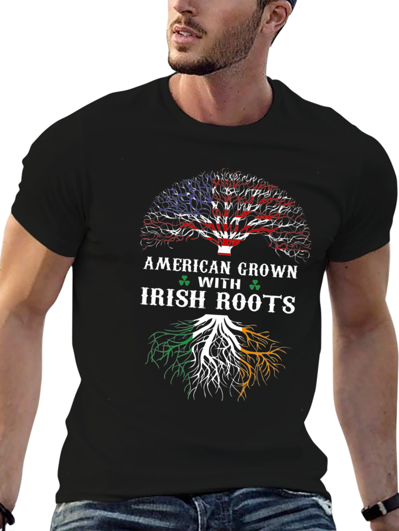 American Grown Irish Roots T-Shirt
