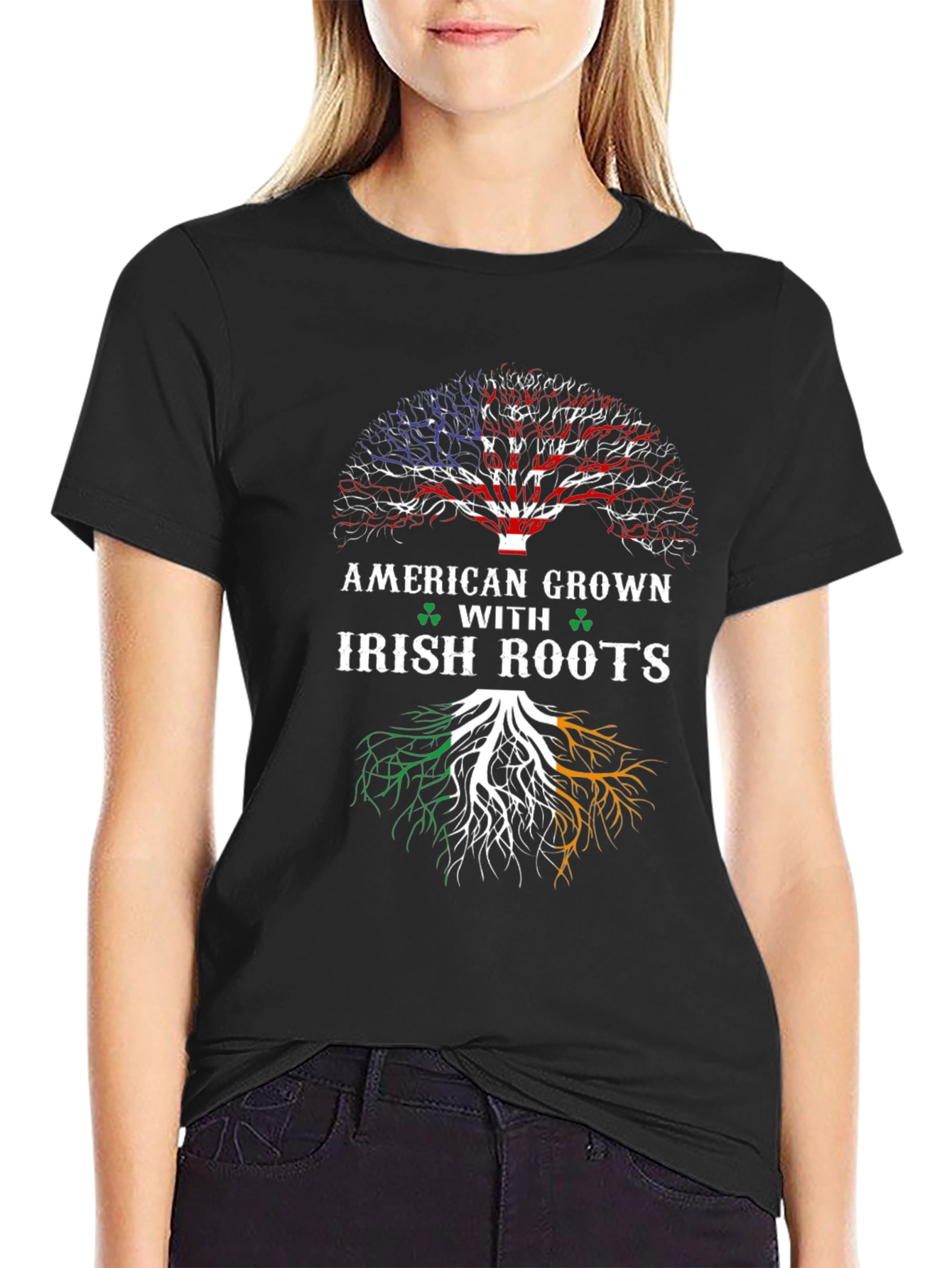 American Grown Irish Roots T-Shirt