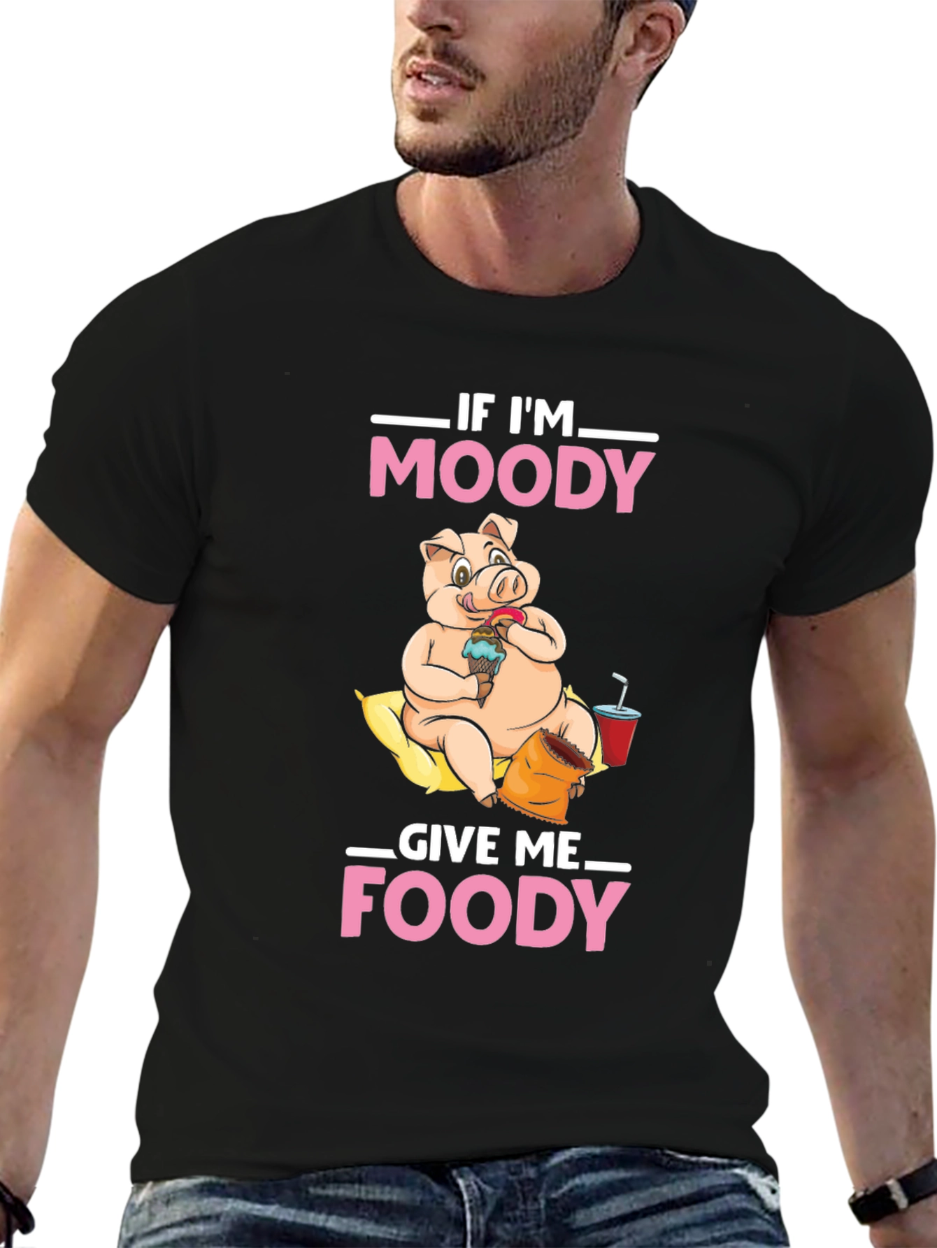 Moody Pig Foody T-Shirt